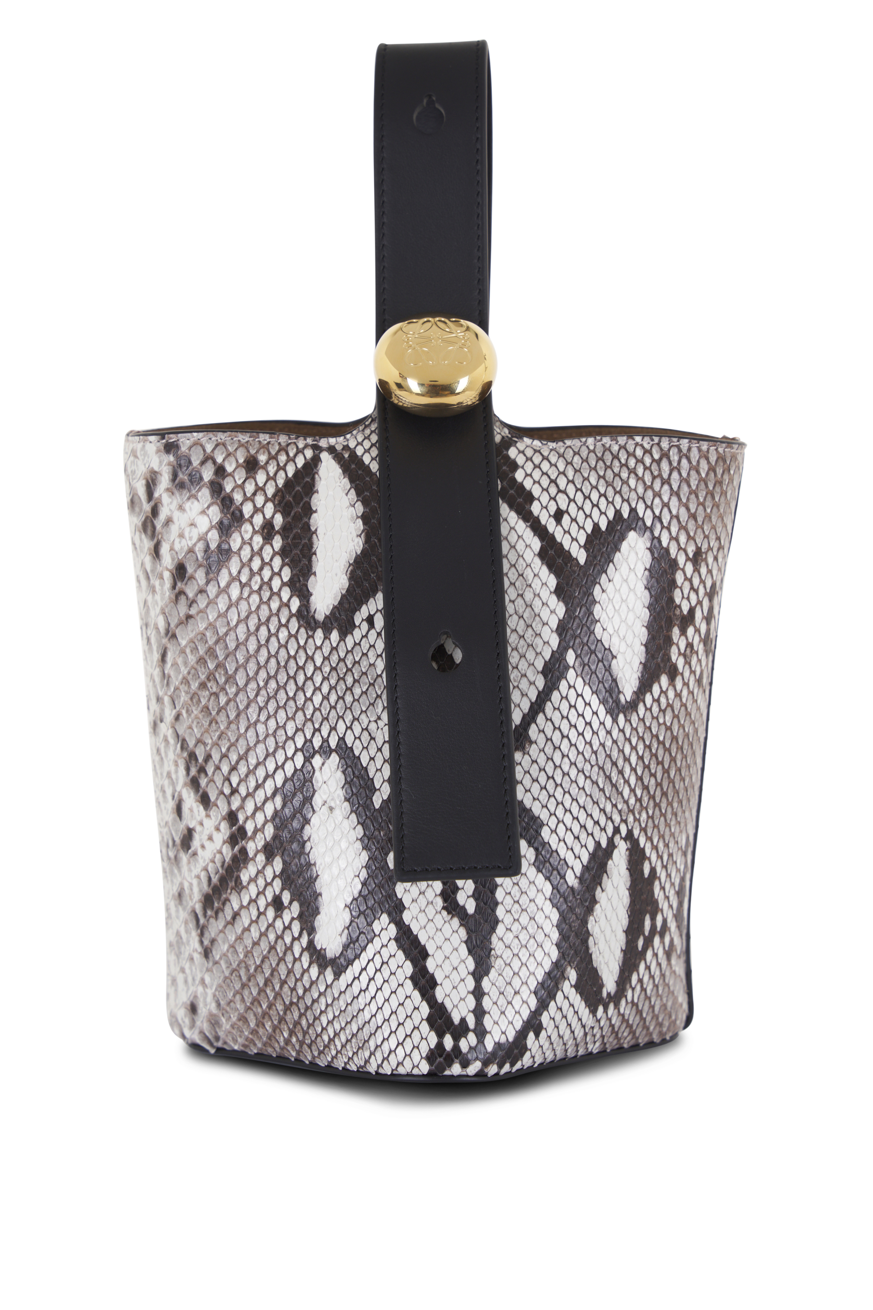 Jimmy Choo - Bon Bon Latte Leather Bucket Bag | Mitchell Stores