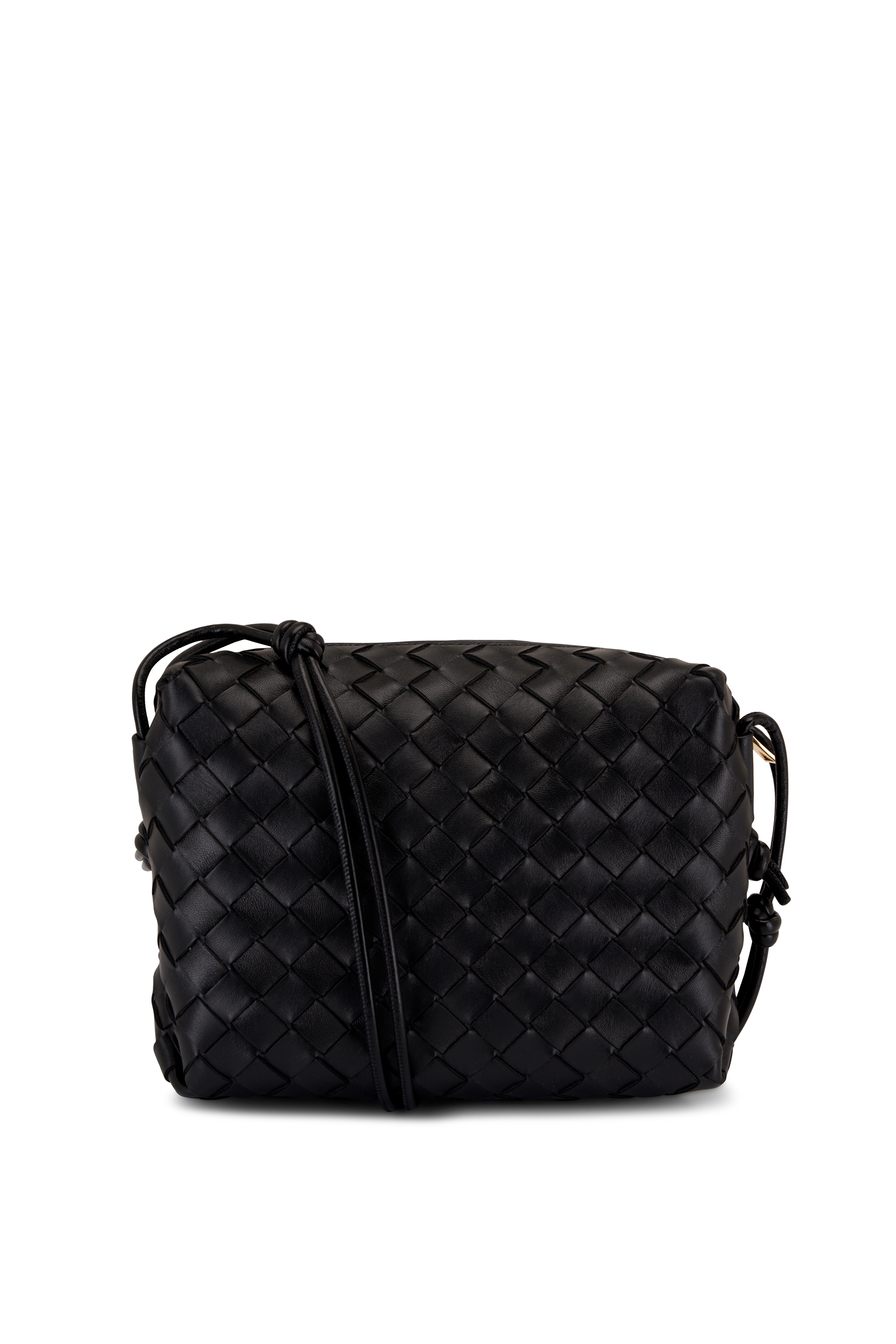 Bottega Veneta Mini Black Crossbody Cassette Bag - Ann's Fabulous Closeouts