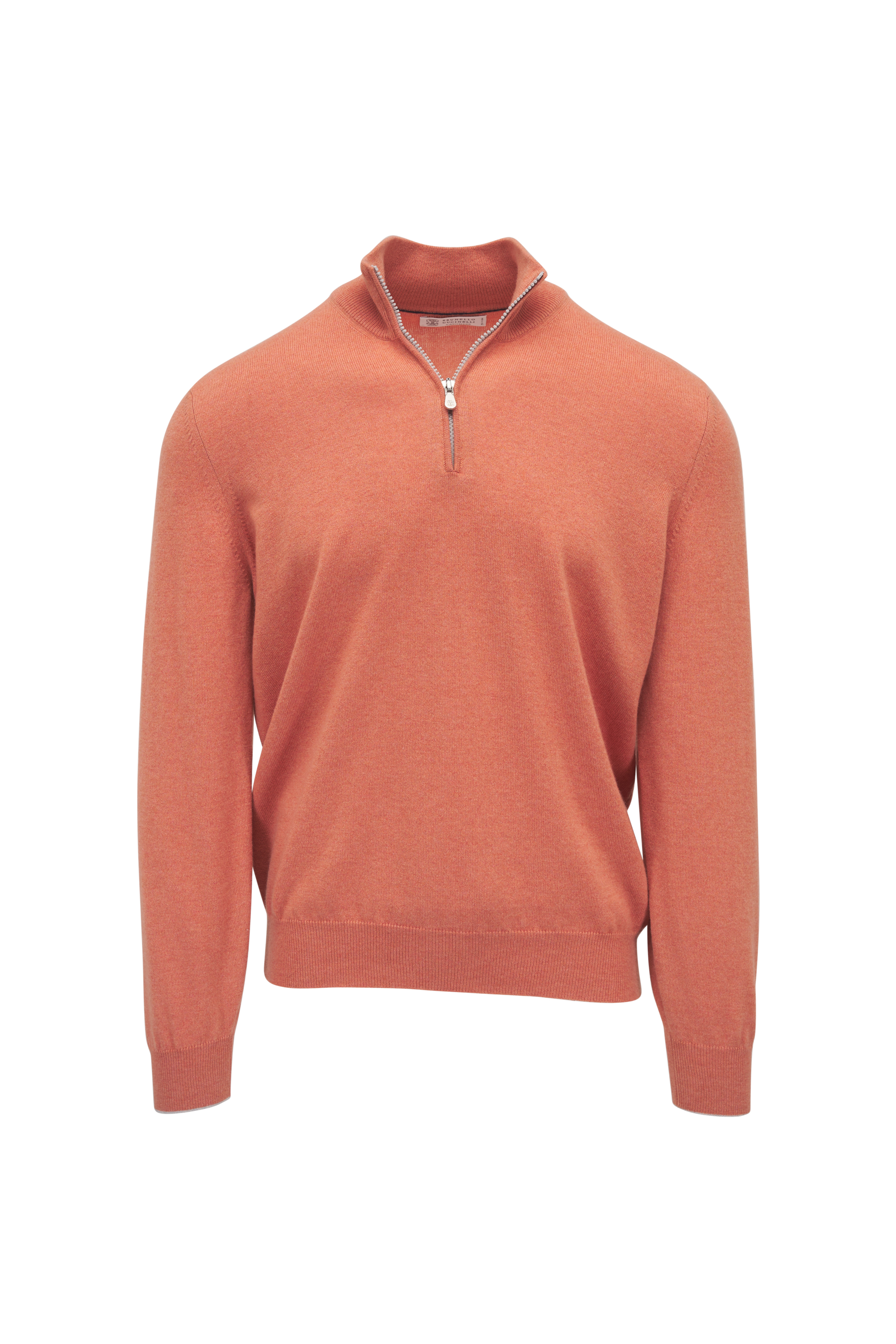 Brunello Cucinelli - Black Cashmere Quarter Zip Pullover