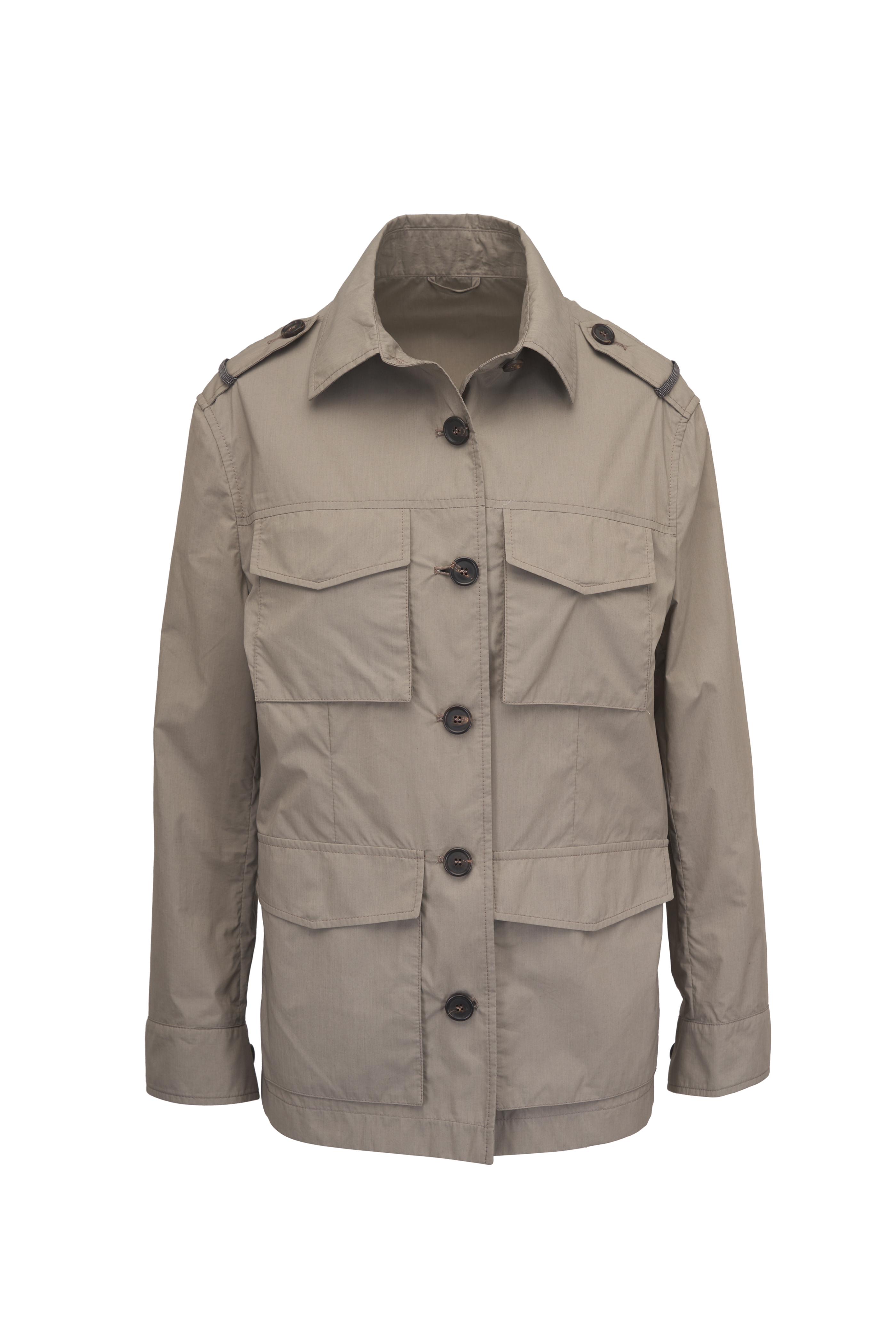 ジャケット・アウター Giorgio Brato Military Motif Leather JKT Giorgio Brato - Military Leather Jacket | Mitchell Stores