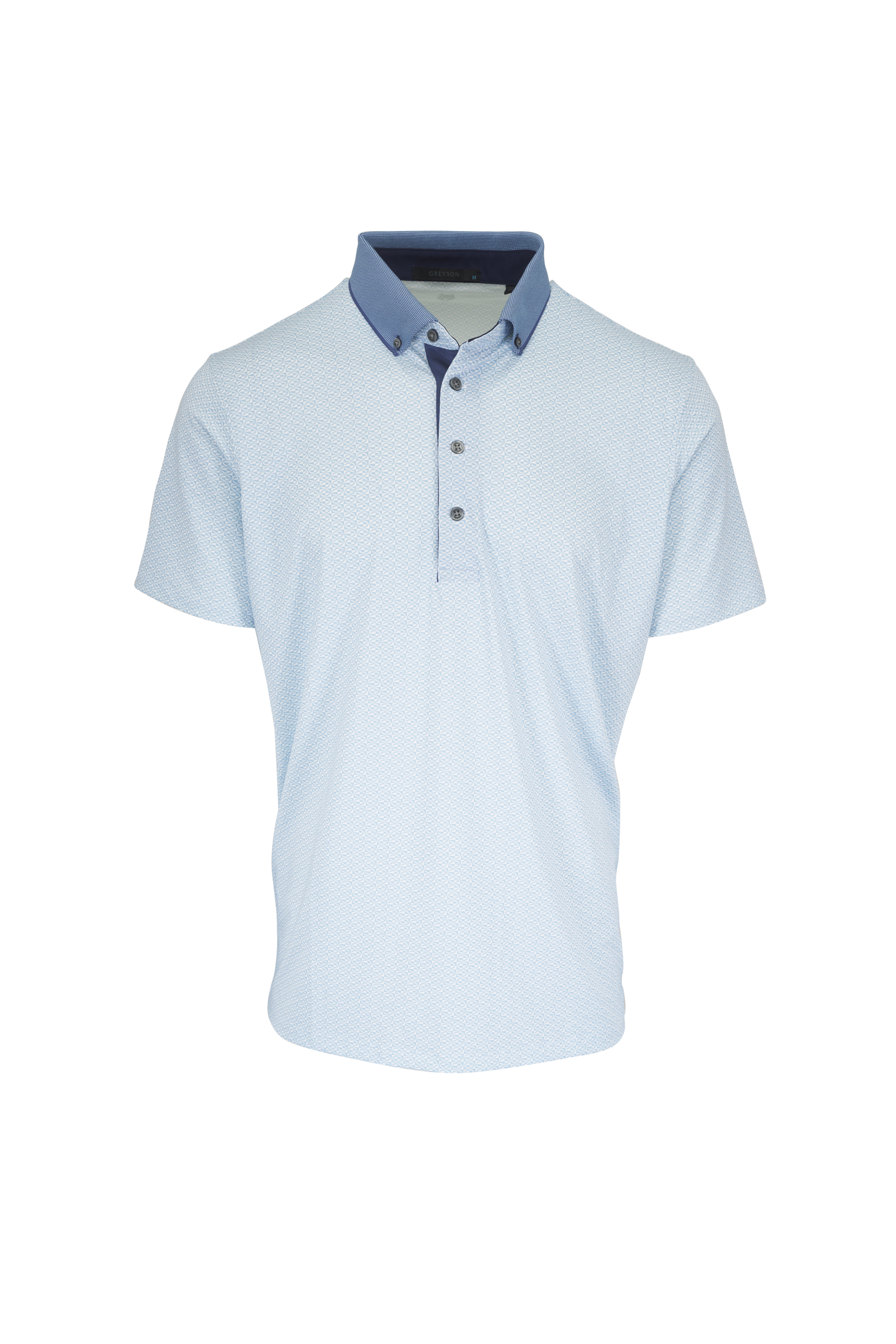 Greyson - Ponderous Wolf Navy Blue Polo | Mitchell Stores