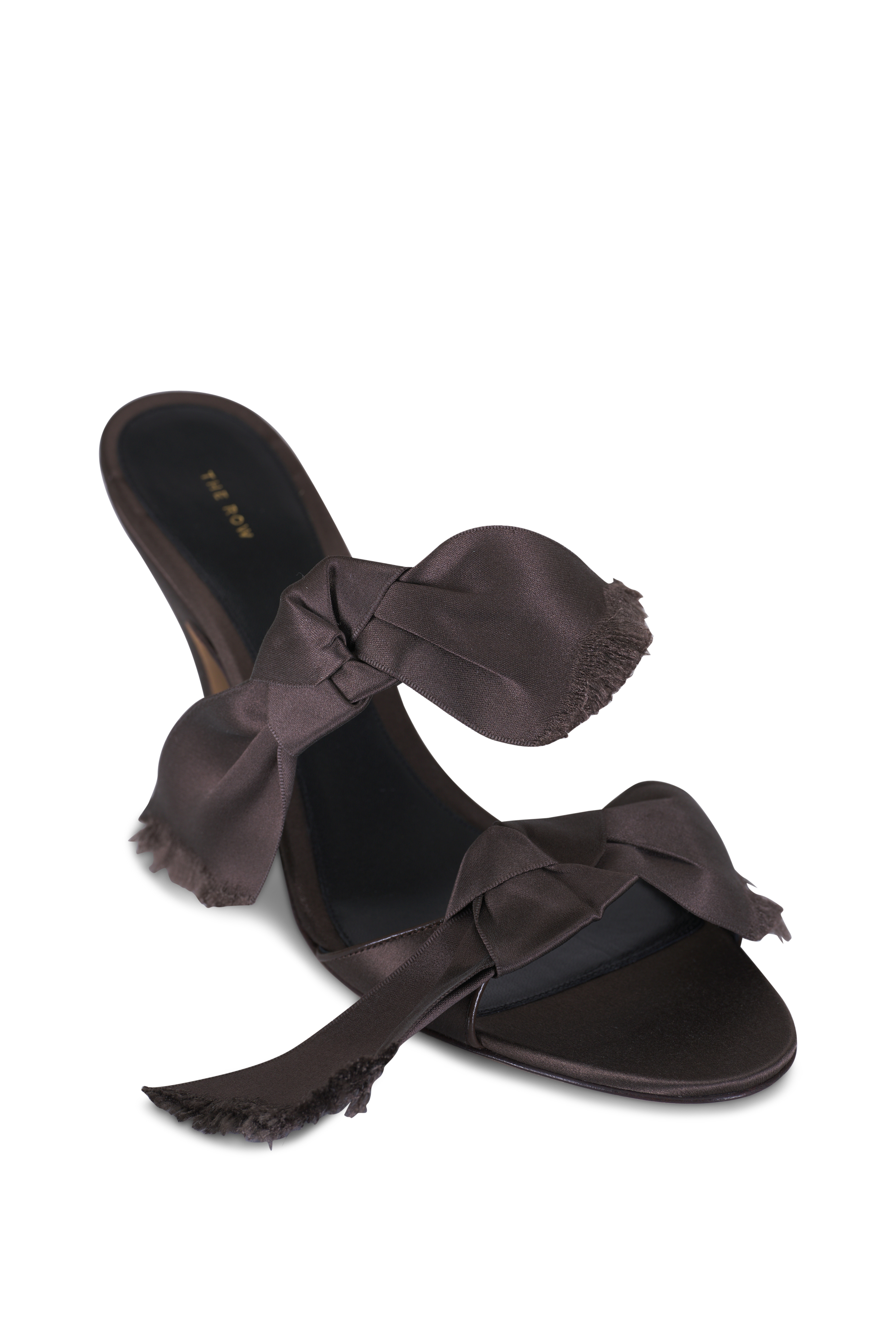 The Row - Sara Black Slide | Mitchell Stores
