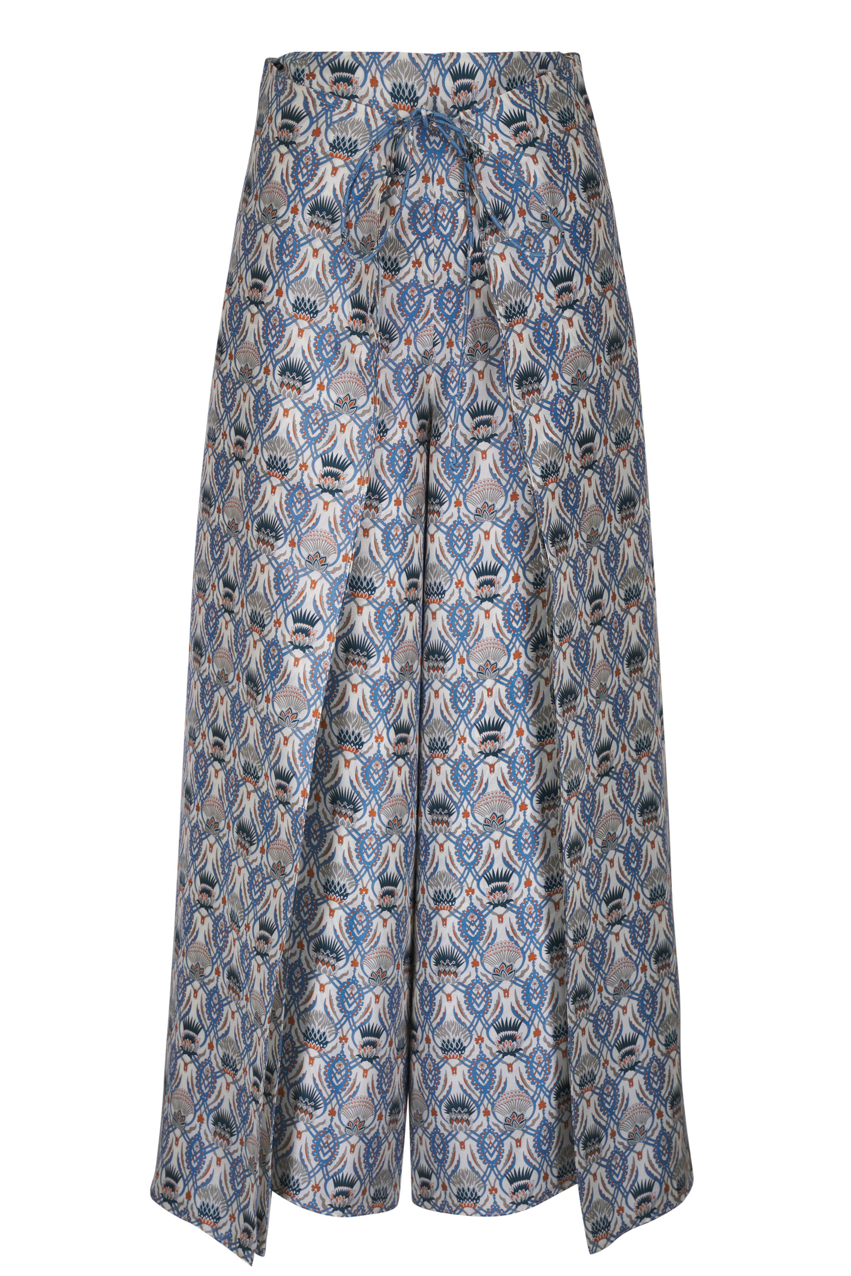スカート BRUNELLO CUCINELLI FW25 KILT SKIRT (MG530G3906 C6286) Brunello Cucinelli - Gold Metallic Pleated Wrap Skirt