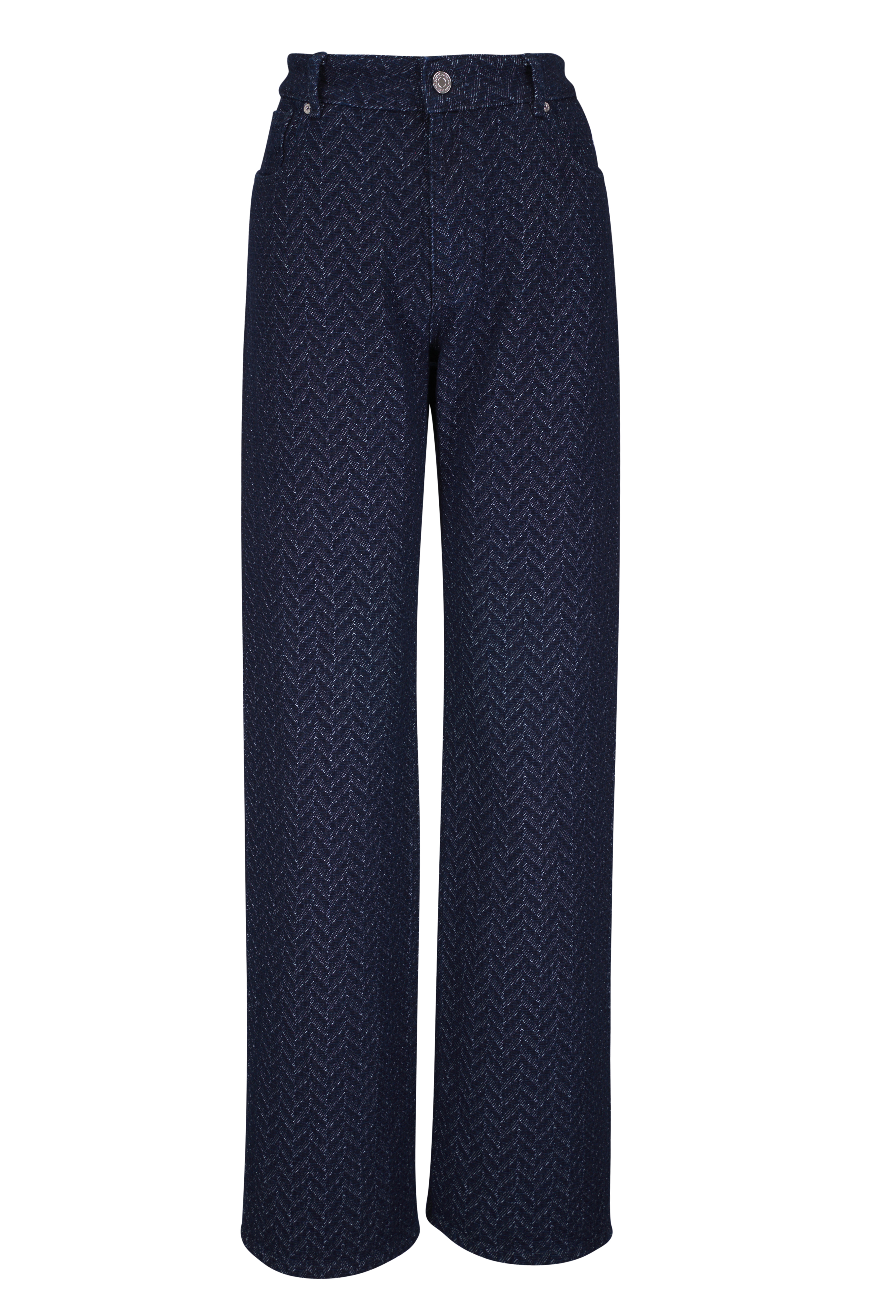 Missoni - Black, Gold & Silver Zig Zag Paillete Pant