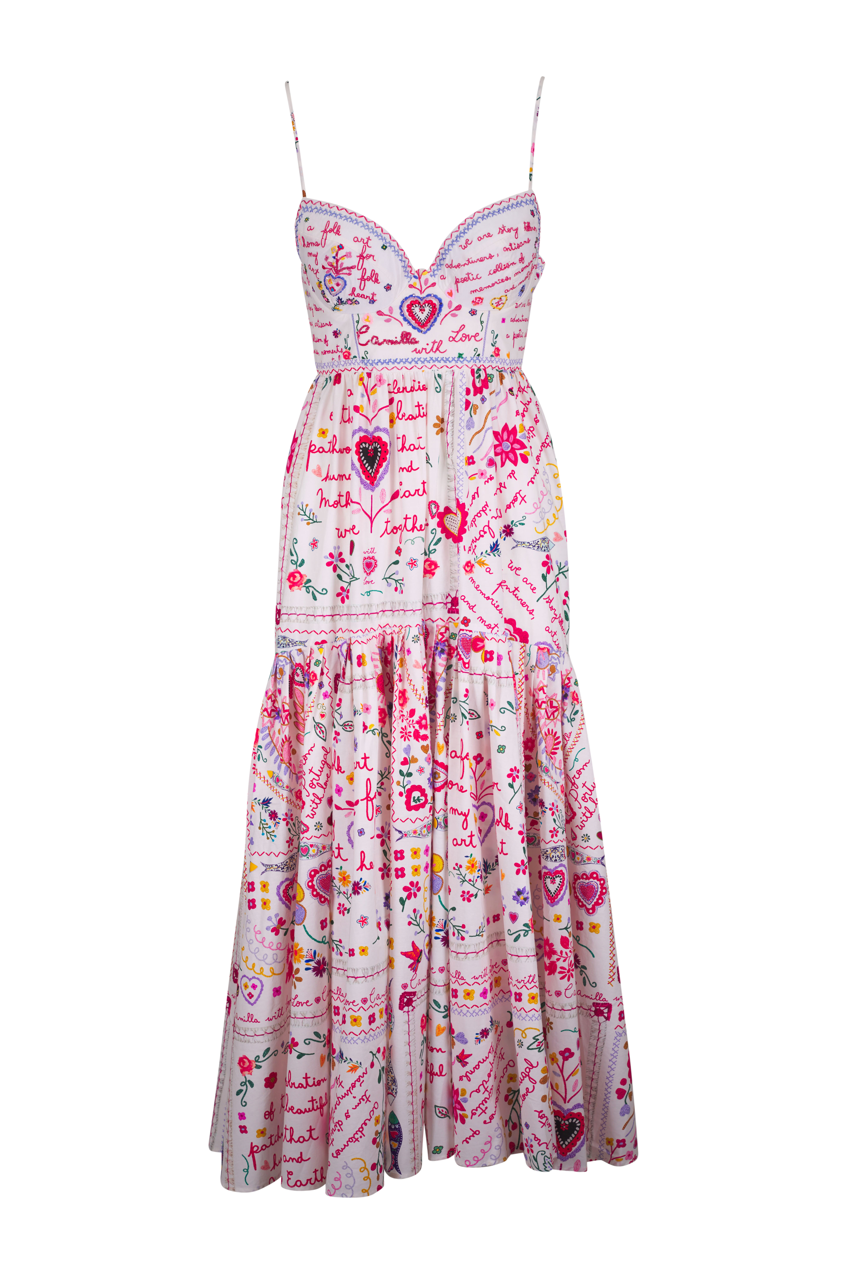 Valentino - Pink Embroidered Butterfly Shoulder Shift Dress Valentino - Pink Embroidered Butterfly Shoulder Shift Dress