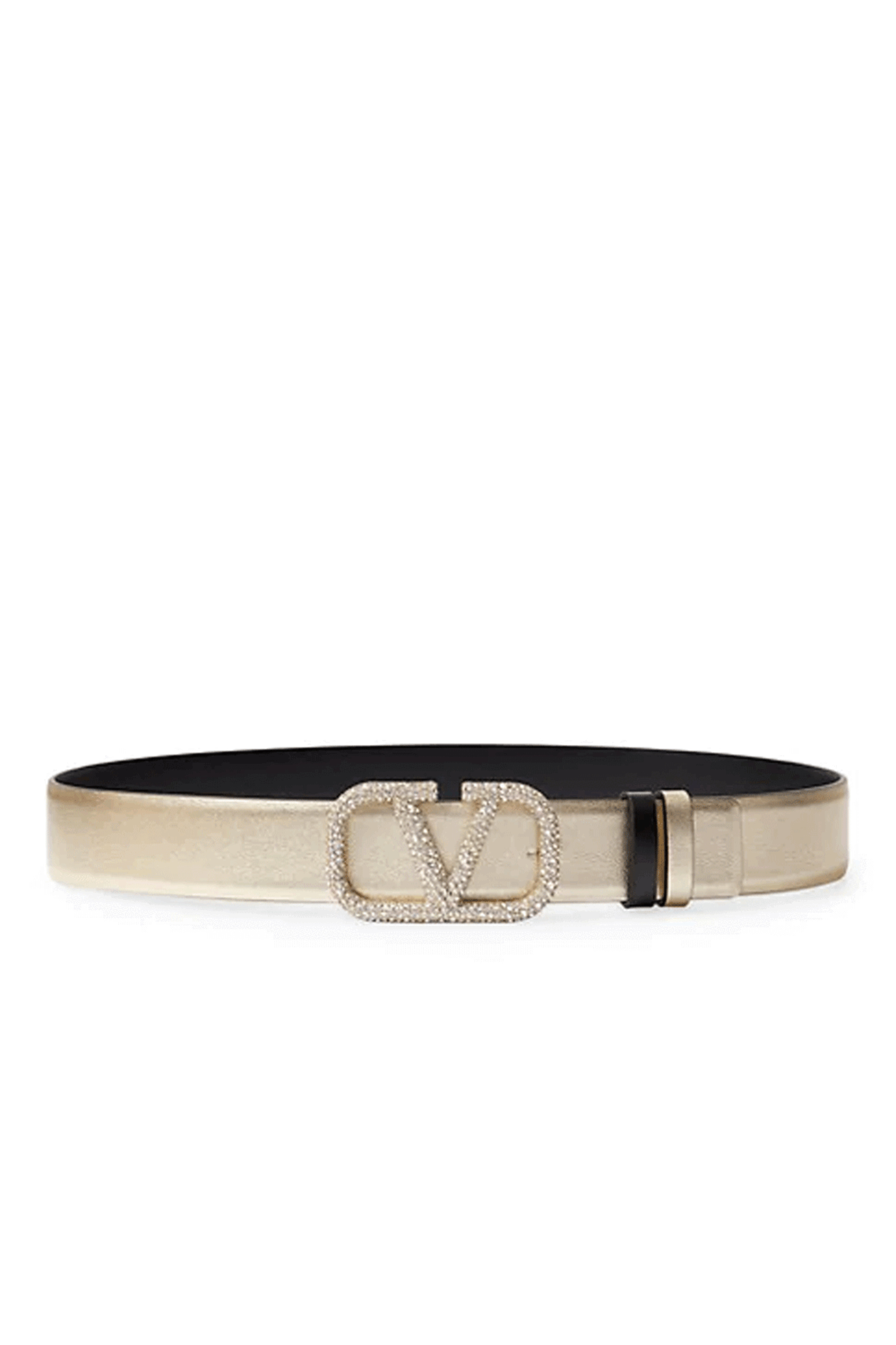 【関税&送料込】Valentino Garavani Ivory Leather Belt Valentino Garavani Ivory Leather Belt | italist