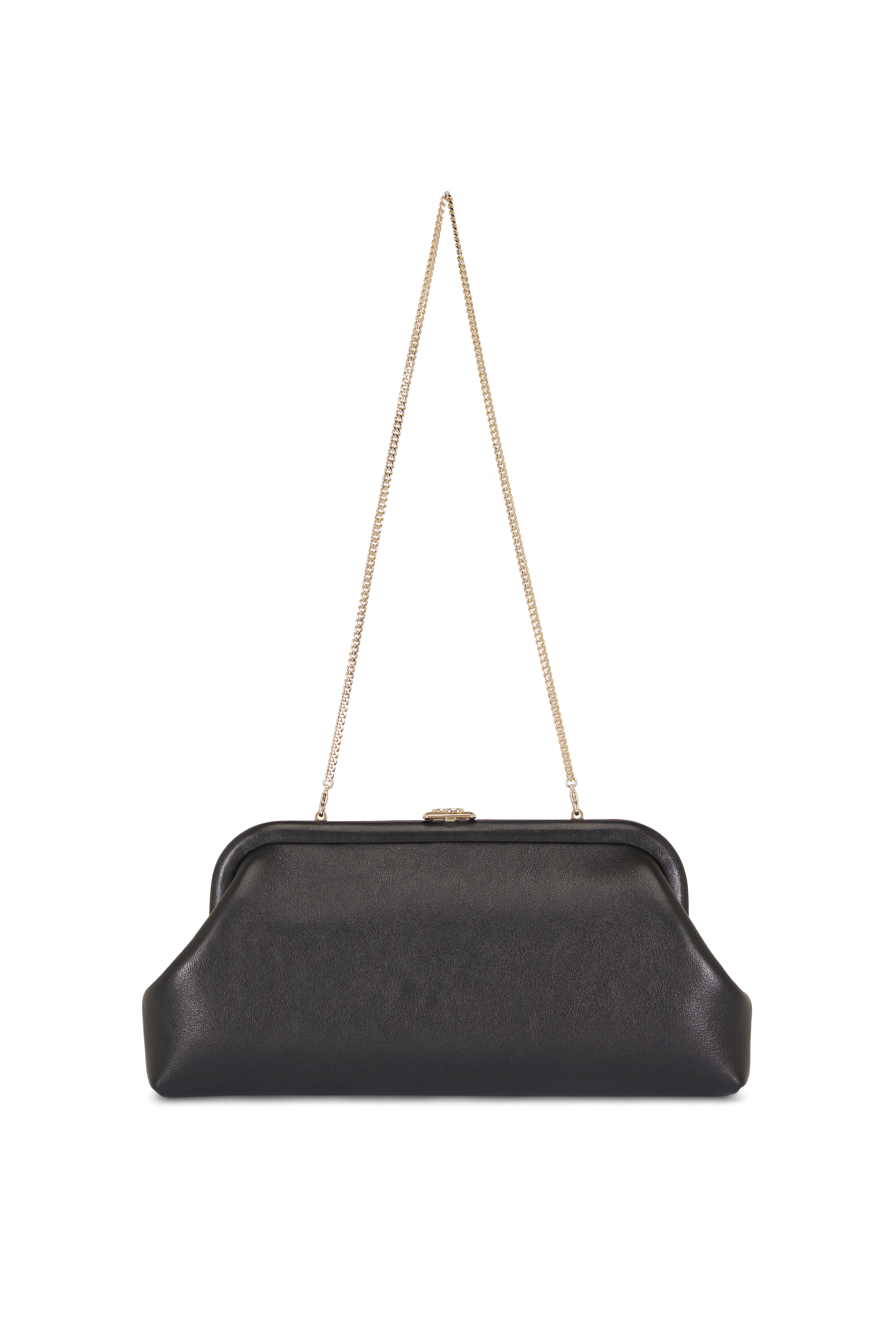 Edie Parker - Lara Solid Black Acrylic Clutch | Mitchell Stores