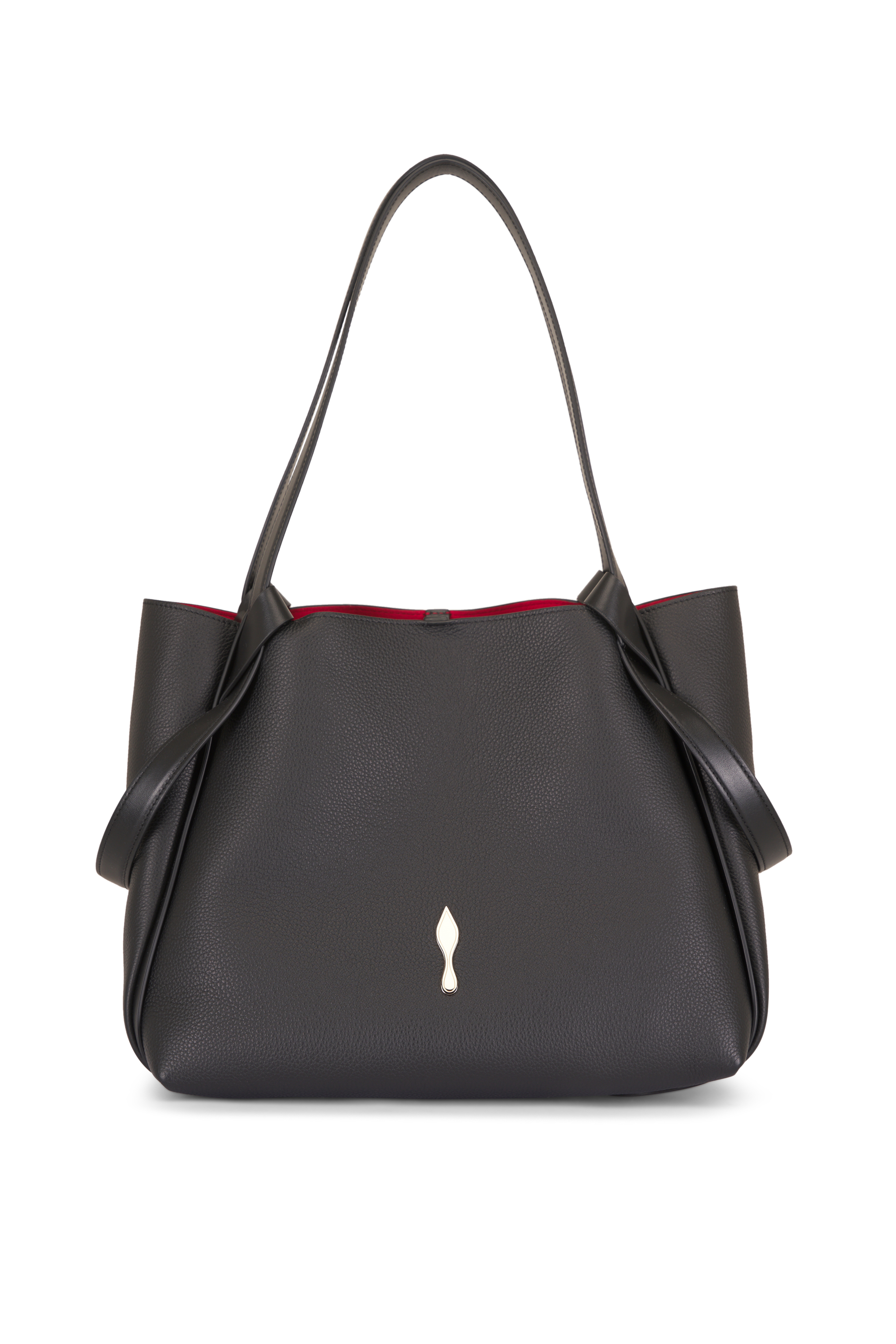 Saint Laurent - Niki Black Shearling Lined Medium Shoulder Bag