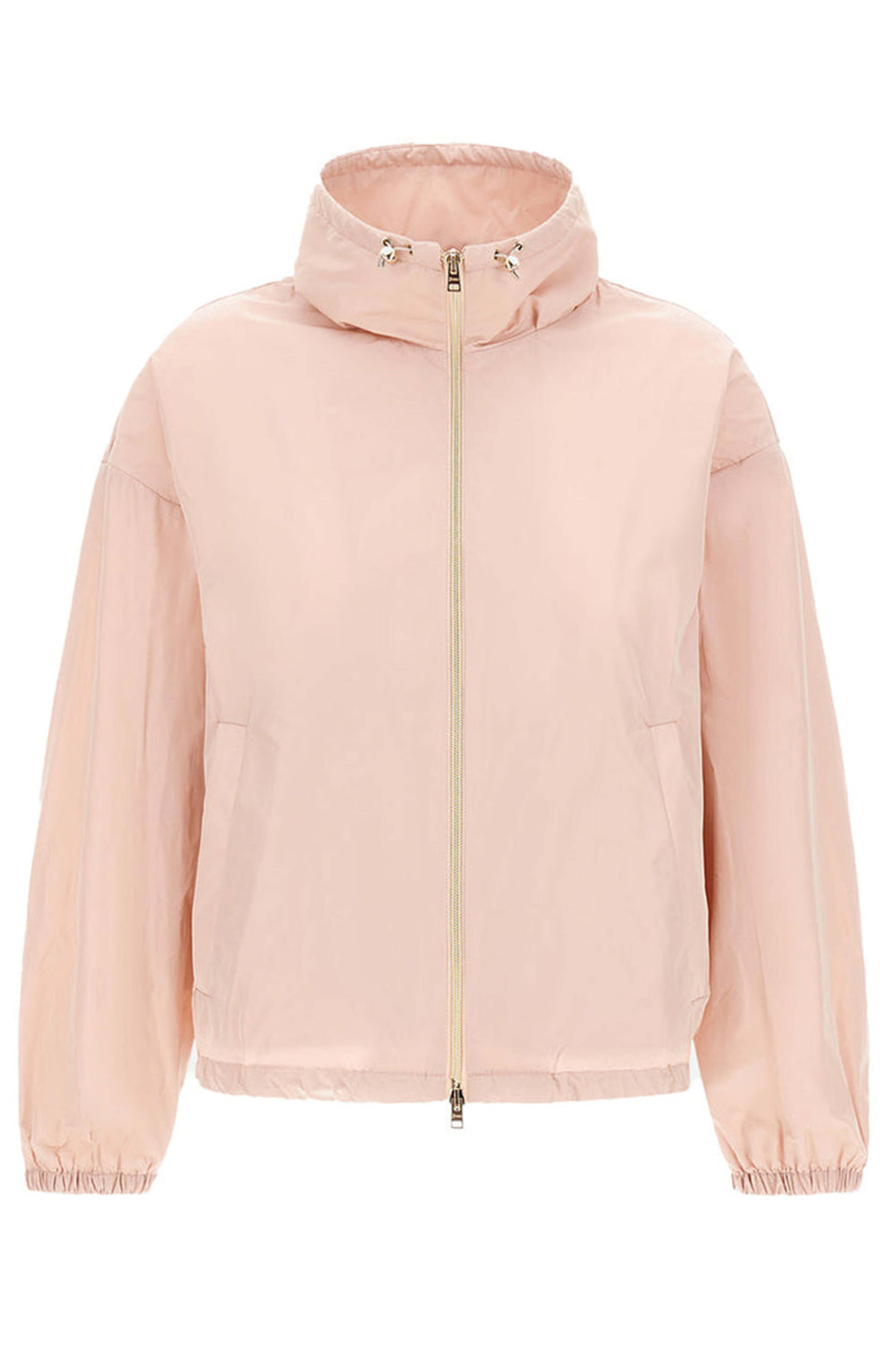 【関税&送料込】Herno Pink Nylon Jacket Herno - Nylon Ultralight Down Moto Jacket | Mitchell Stores
