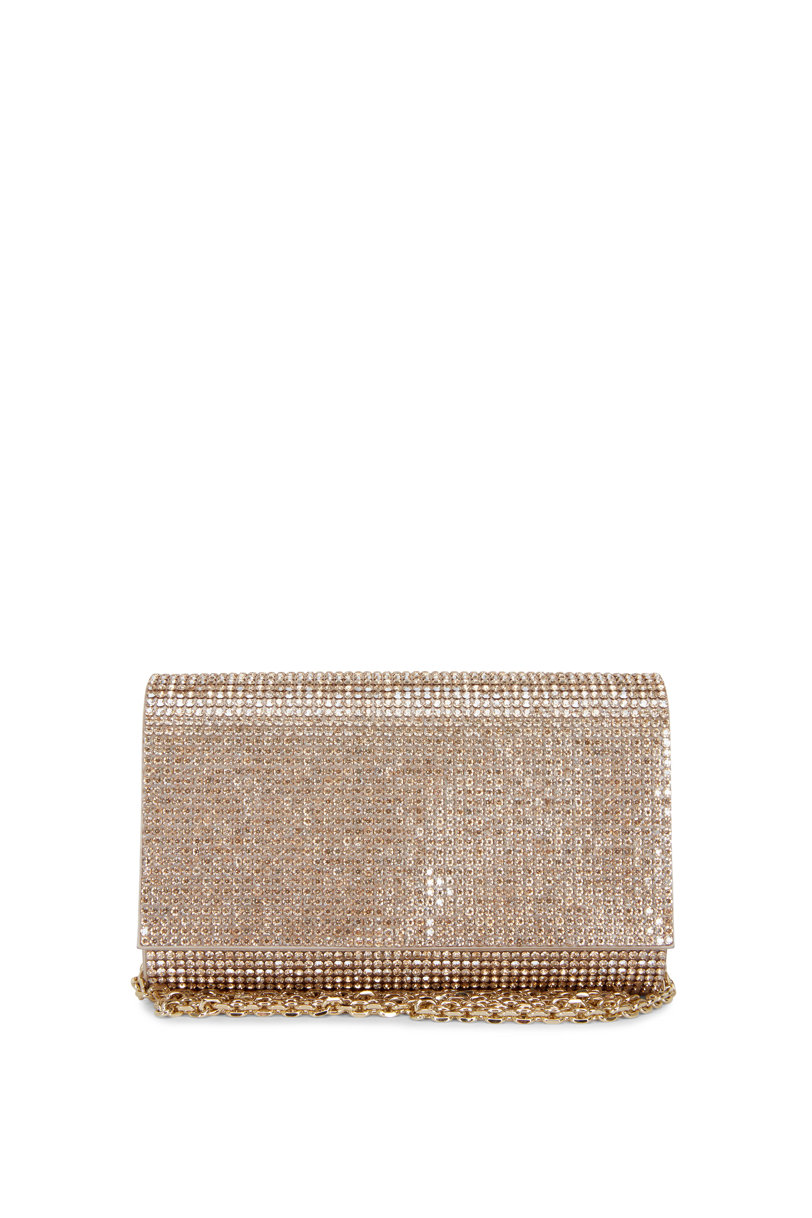 Bottega Veneta - Gray Intrecciato Karung Snakeskin Knot Clutch