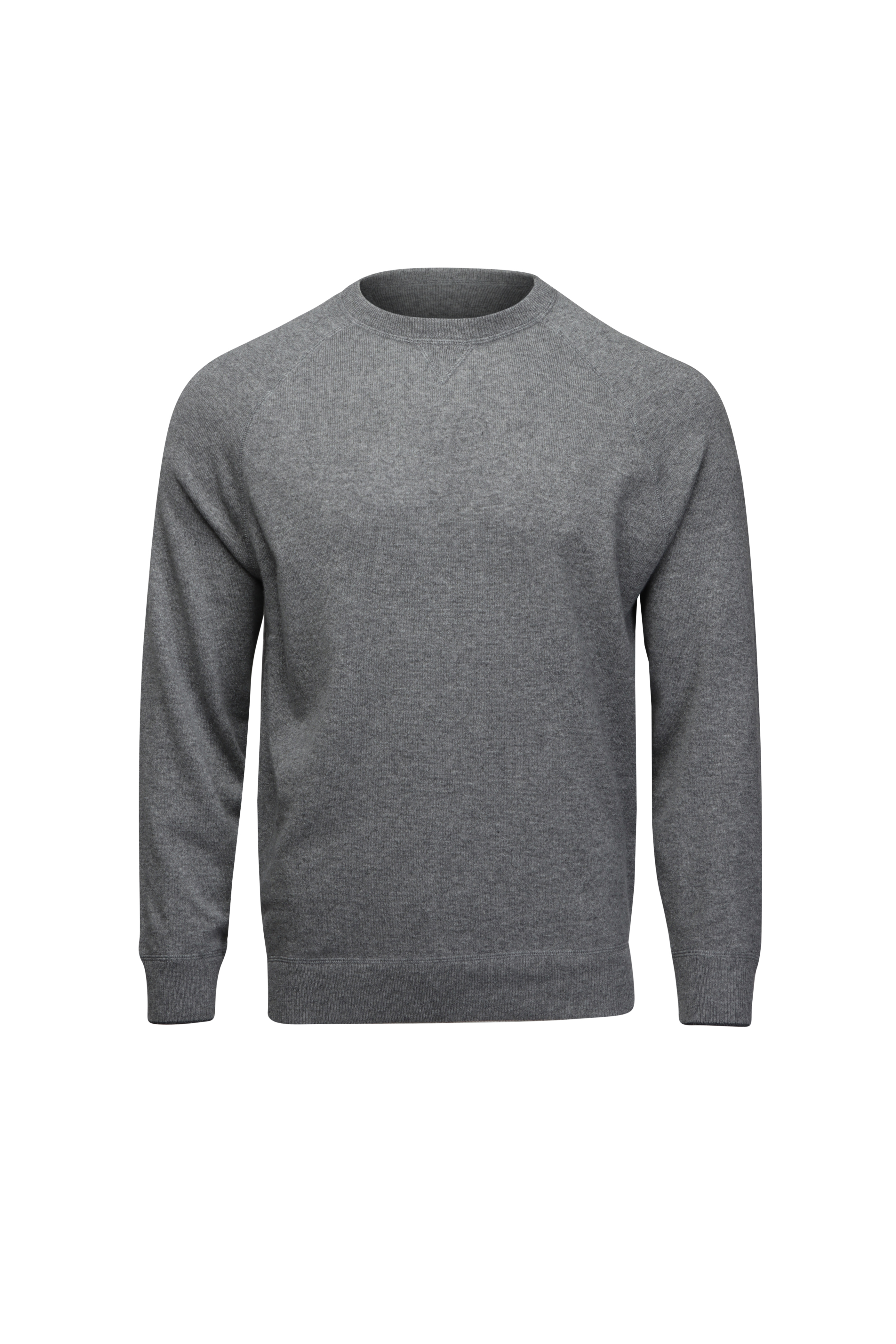 brunello cucinelli 長袖ニット Brunello Cucinelli - Charcoal Wool & Cashmere Zip Front Sweater