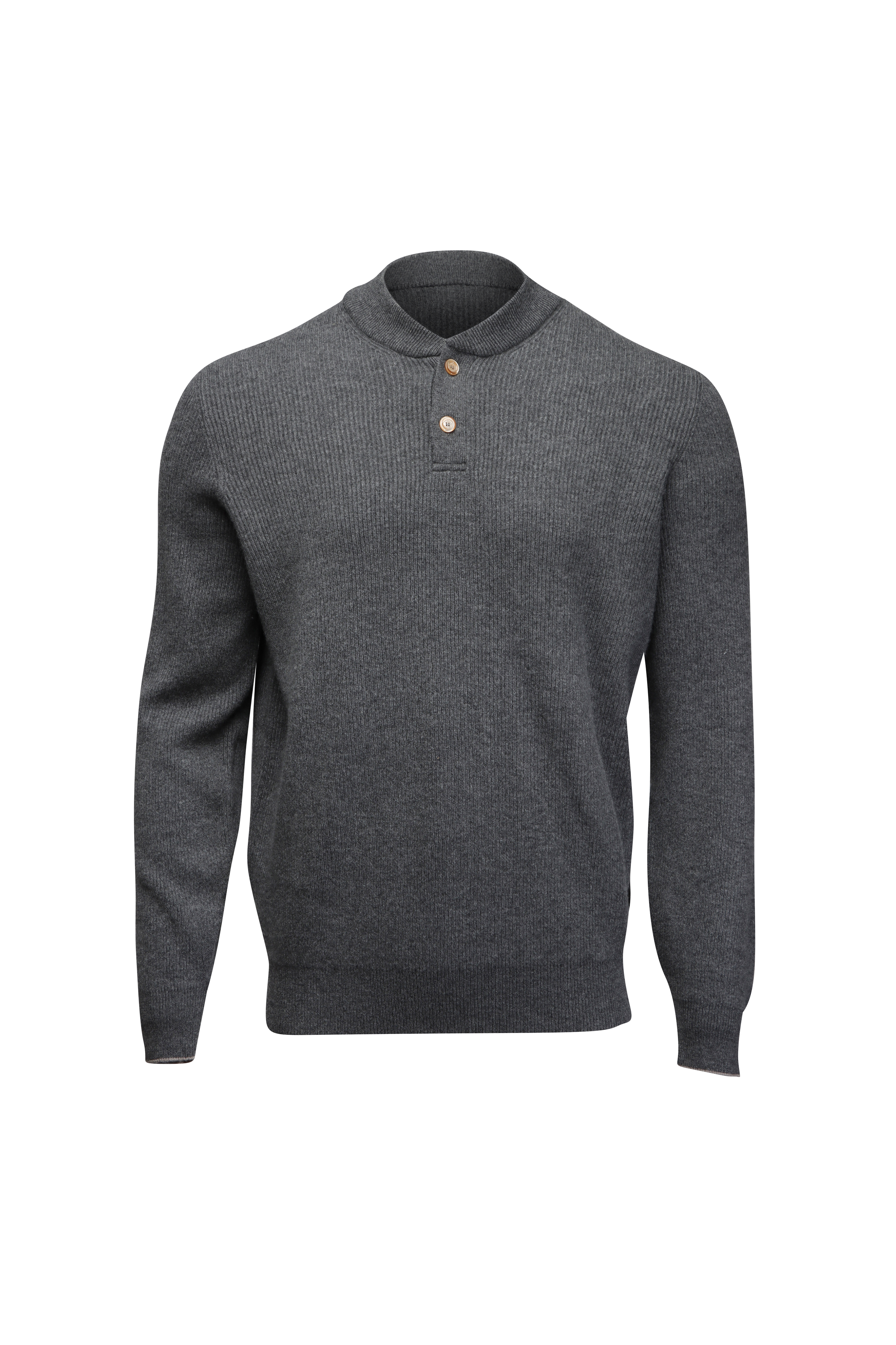 【送料&関税込】Brunello Cucinelli Sweatshirt BRUNELLO CUCINELLI Logo-Embroidered Printed Cotton-Blend