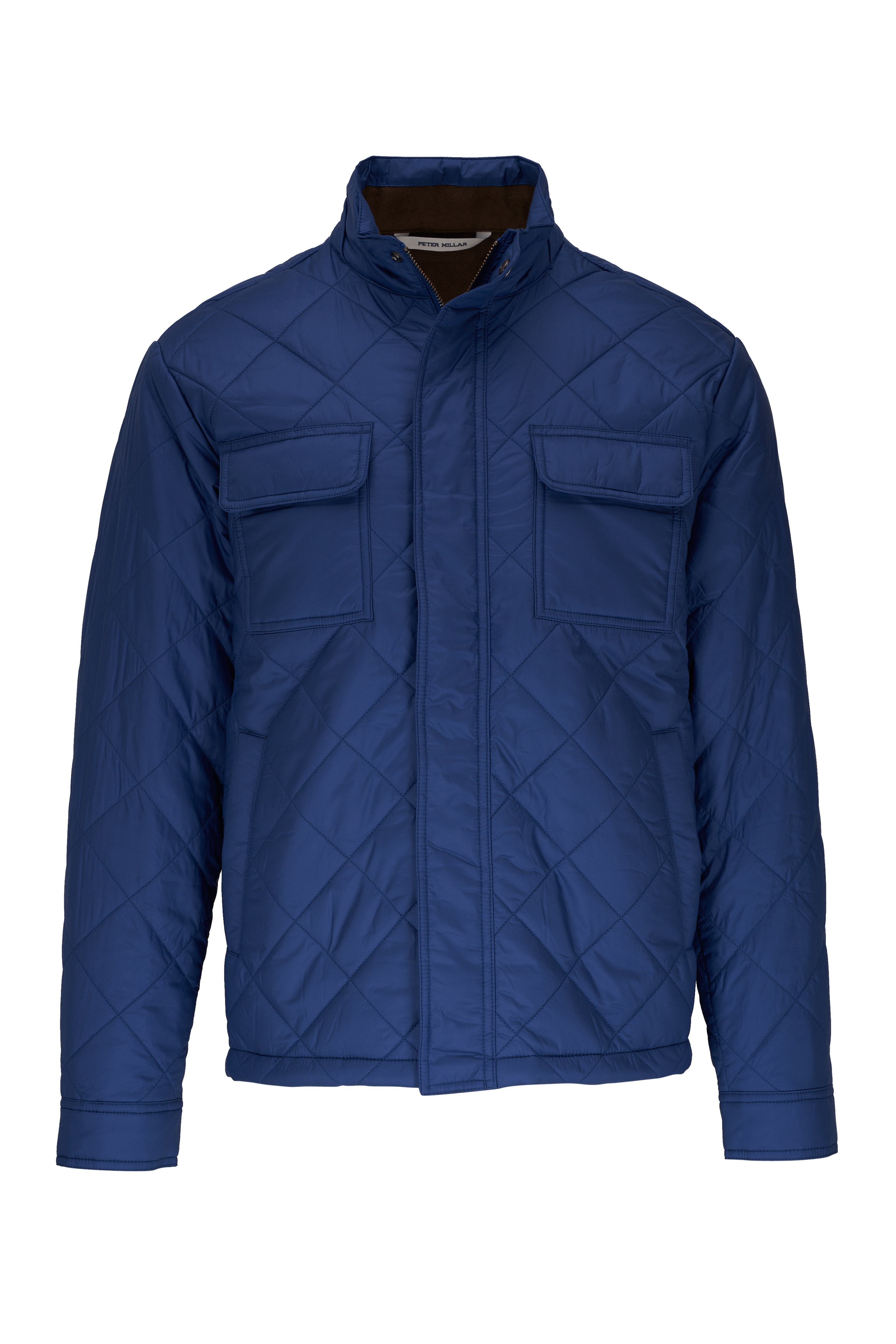 Peter Millar - Suffolk Black Quilted Travel Coat