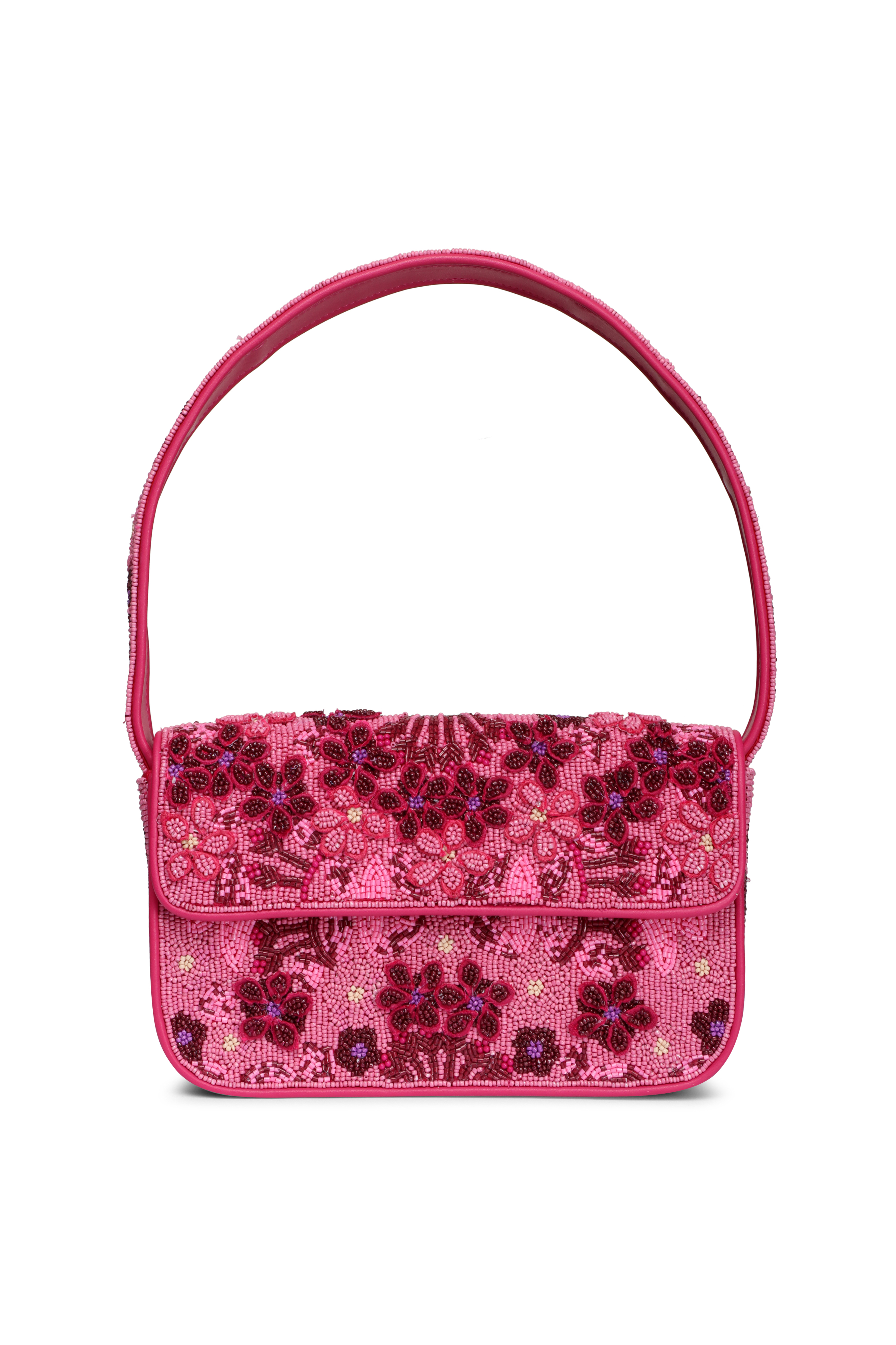 Tom Ford - Mini Satin Shoulder Bag in Hot Pink | Mitchell Stores