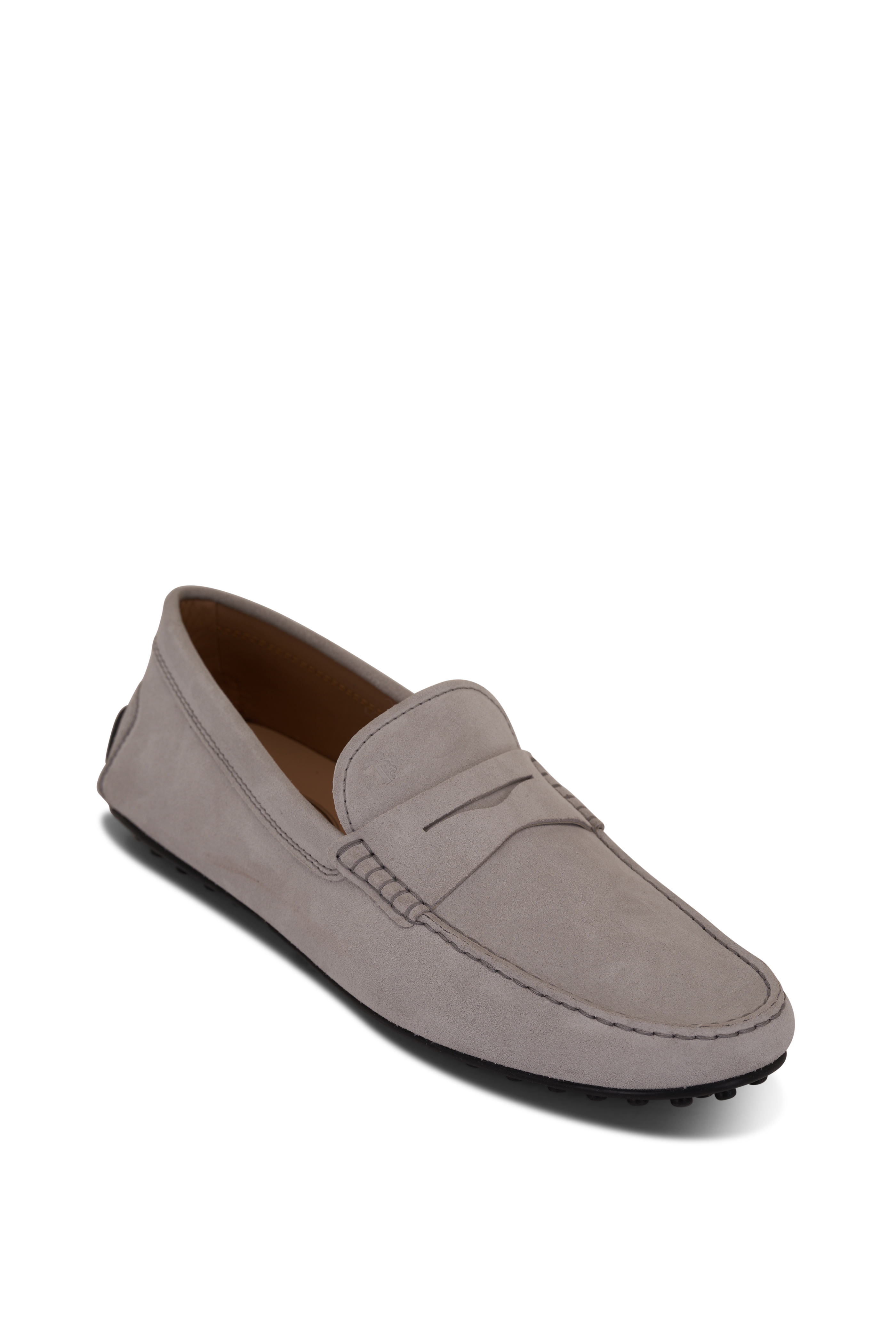 Trask Sheldon Snuff Suede Penny Loafer Mitchell Stores