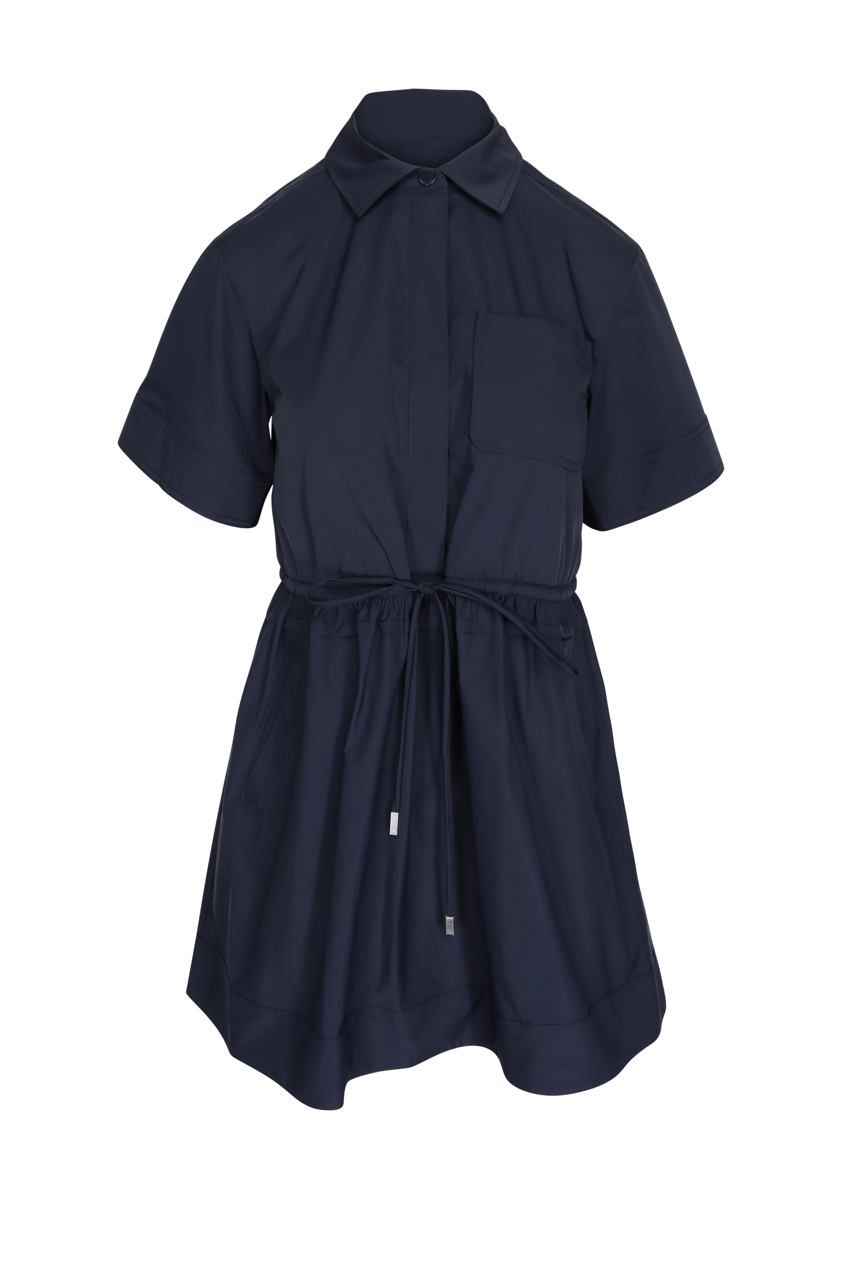 Simkhai - Crissy Midnight Cotton Poplin Shirtdress