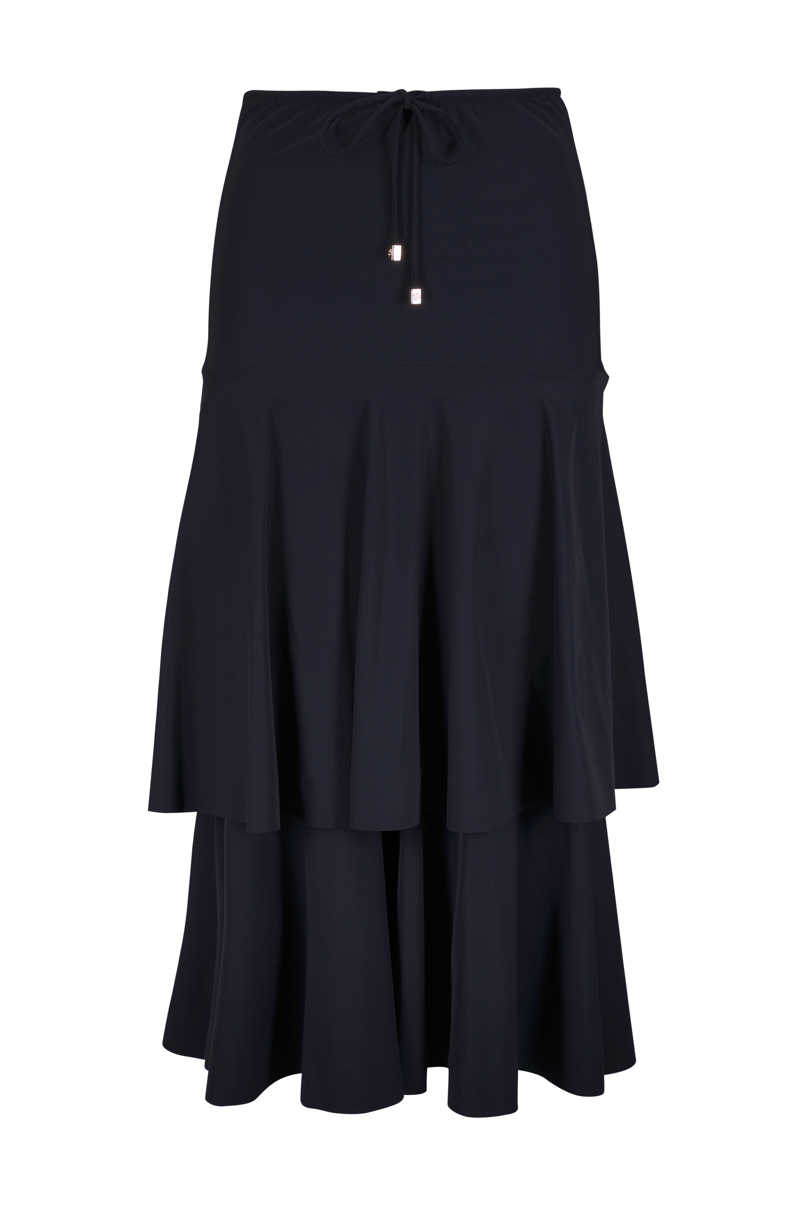 Zimmermann - Black Story Ruffle Skirt | Mitchell Stores