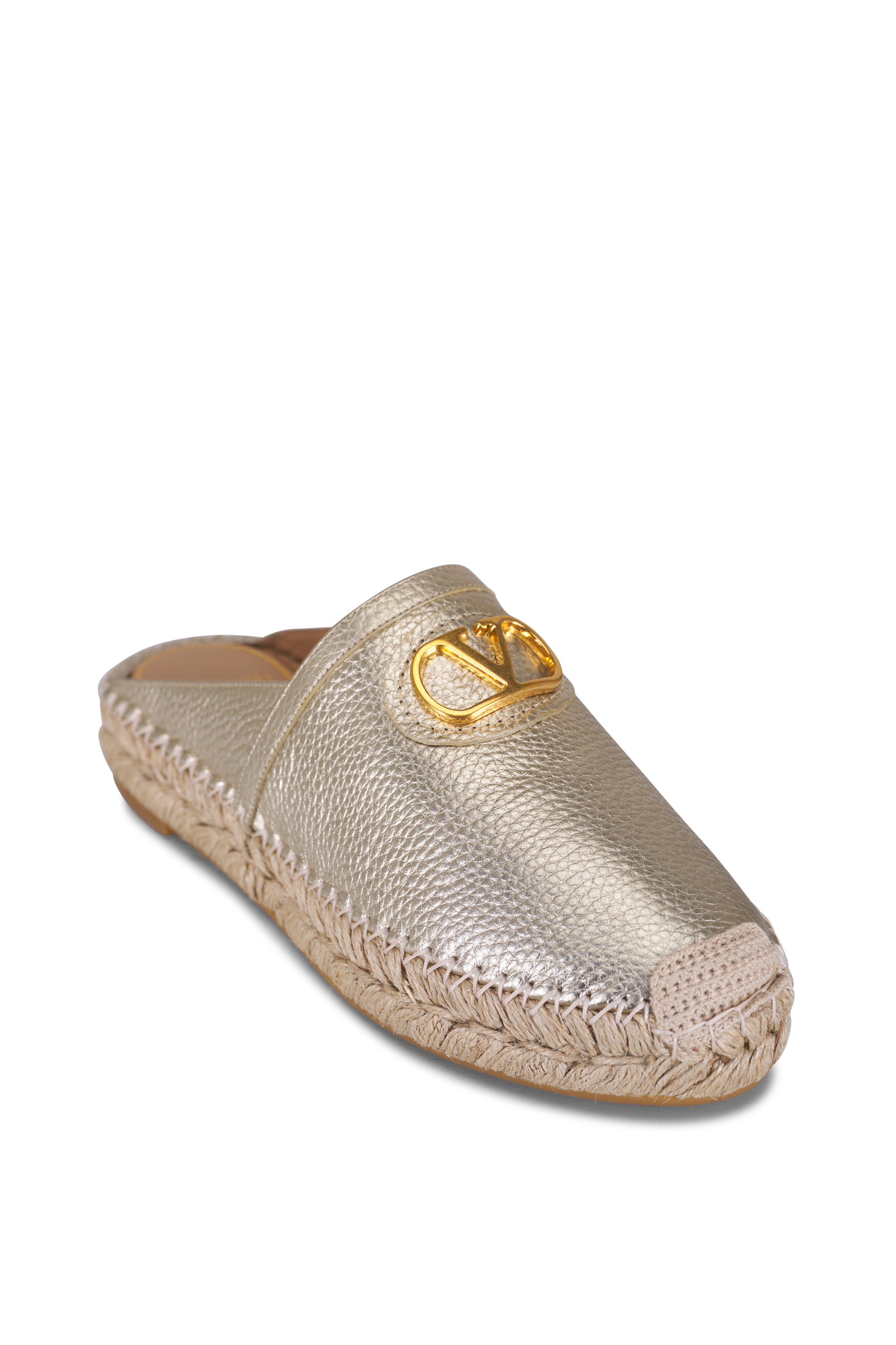 Valentino Garavani - Saddle Leather Rockstud Espadrille Valentino Garavani - Saddle Leather Rockstud Espadrille