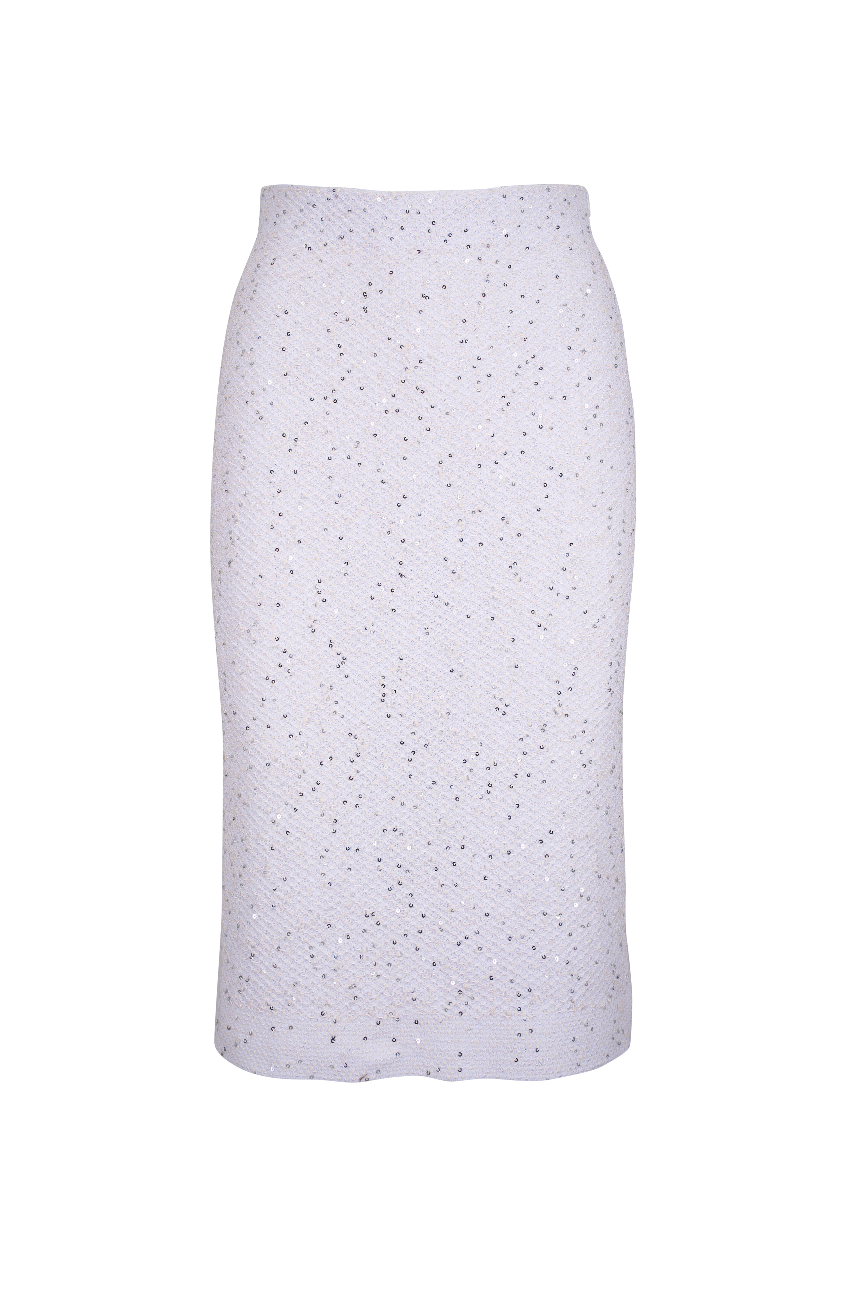 Dolce & Gabbana - Black & Gray Micro-Tweed Lace Insert Mini