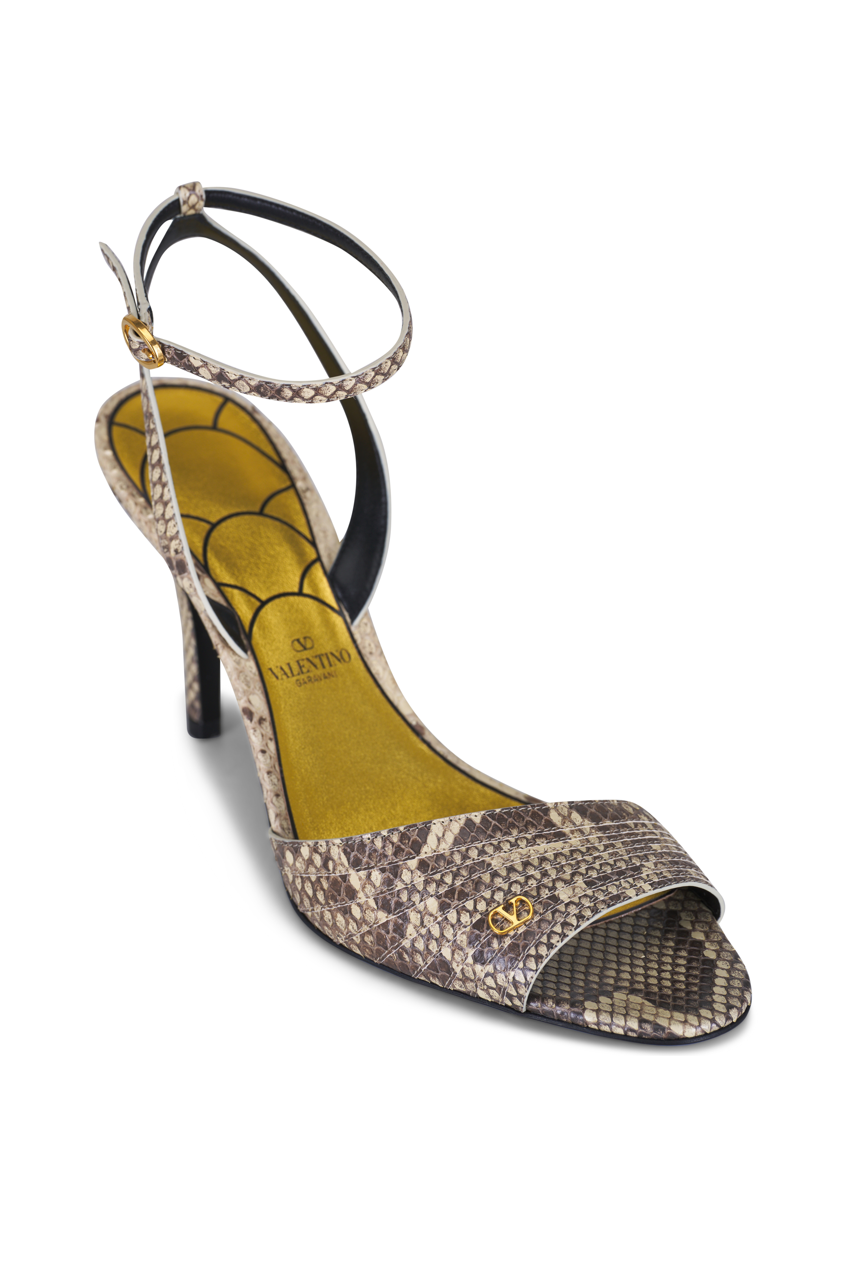 サンダル・ミュール VALENTINO FW25 Heeled shoes (7W2S0MX5DDT GF9) Valentino Rockstud Ankle Wrap Heels (39) NW2S0E13CBL | eBay