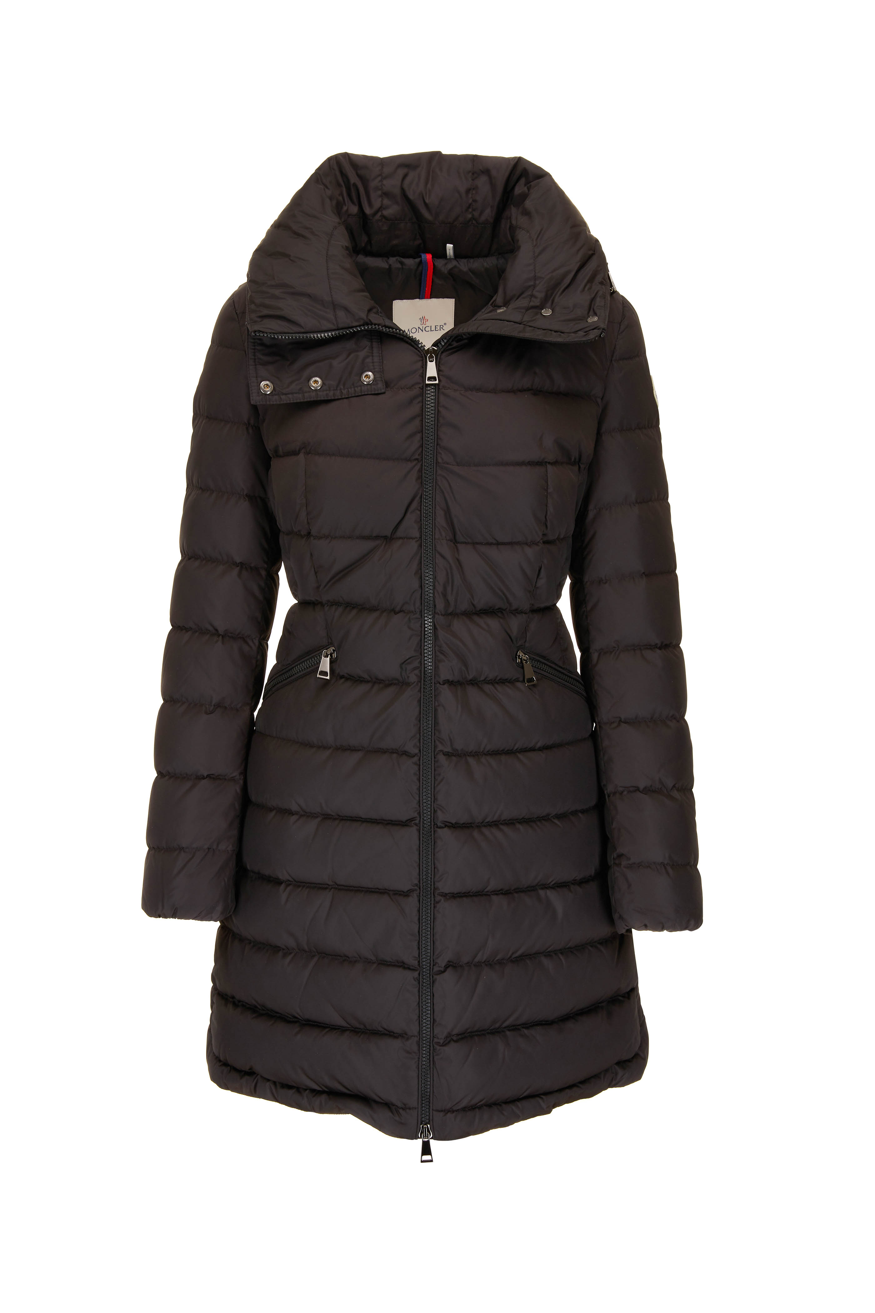 Moncler - Hermine Giubbotto Black Long Puffer Coat