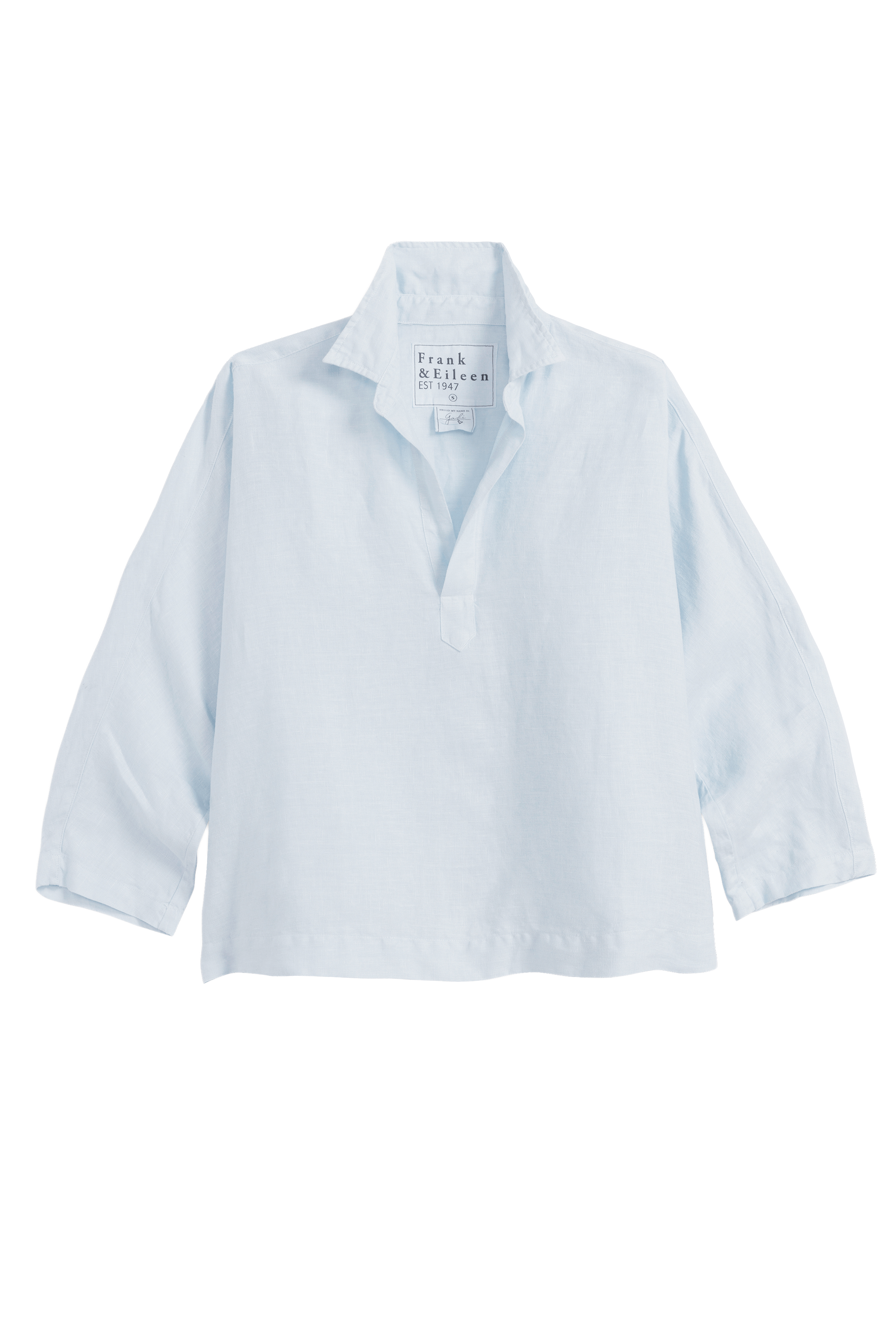 Frank & Eileen - Barry Blue & White Stripe Tailored Button Up Shirt