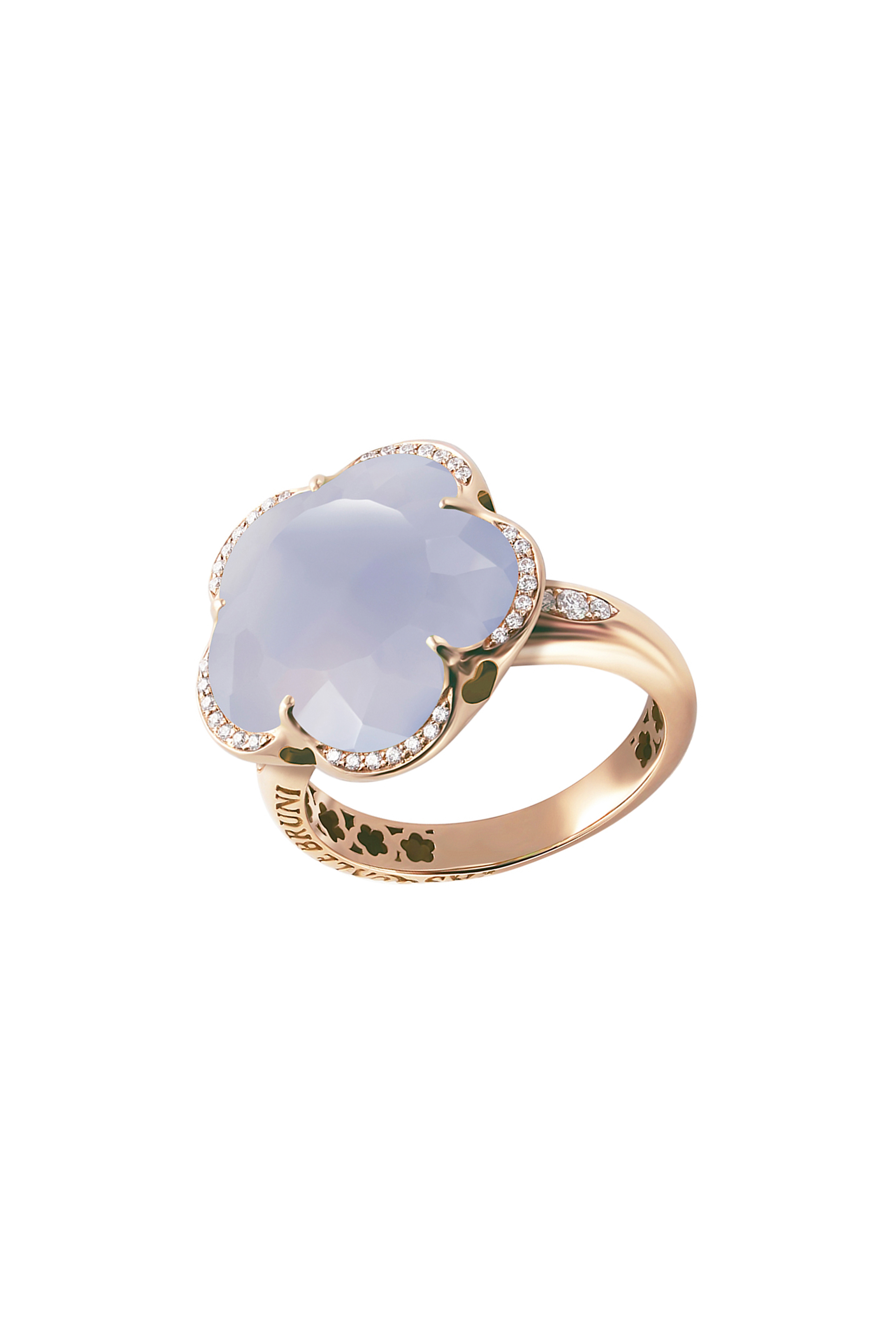 Blue Ombre Nomad Ring - Claudia Mae - Rings with central stone - Mad Lords