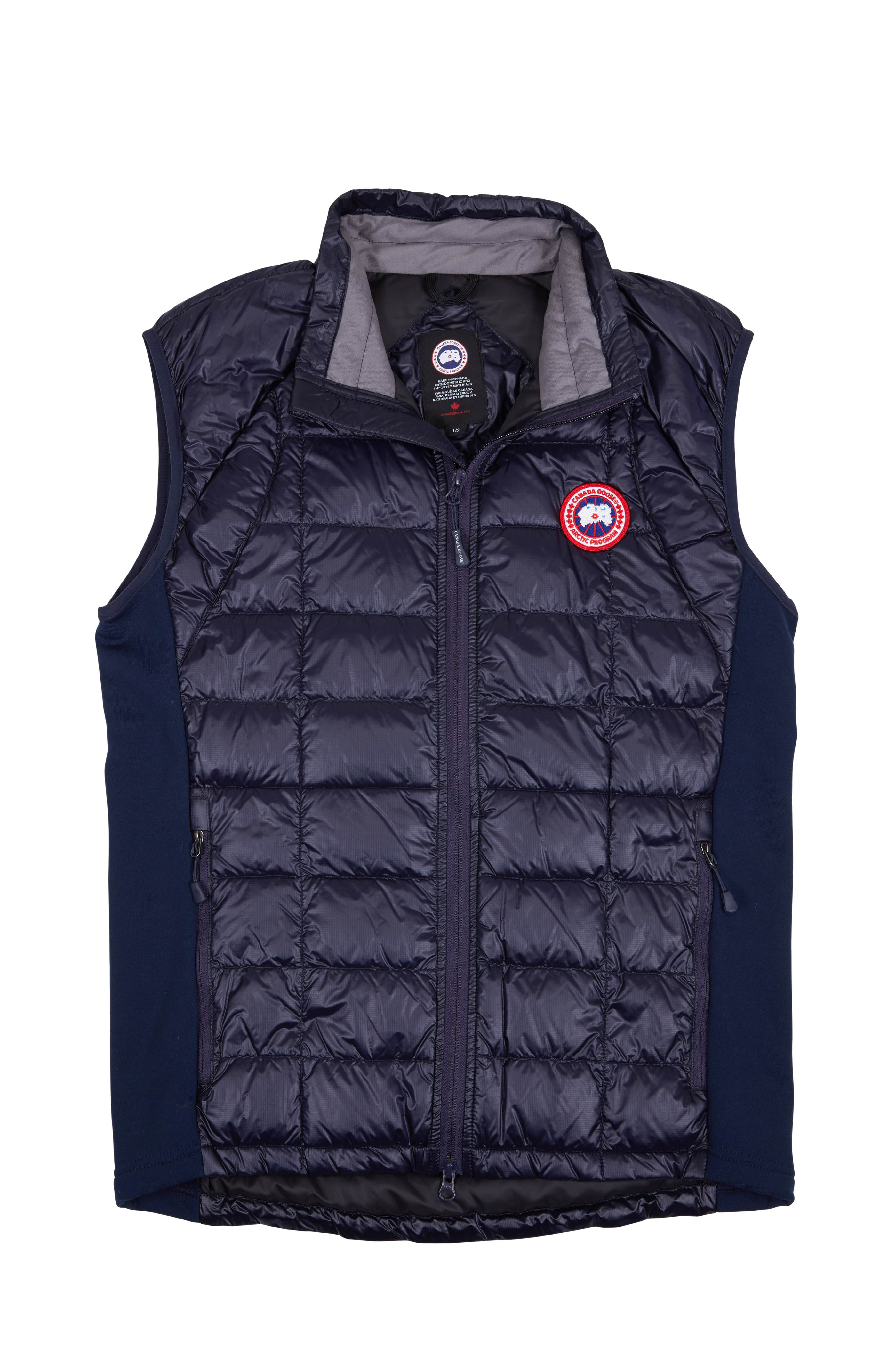 Vince - Coastal Blue Insulated Knit Vest | Mitchell Stores