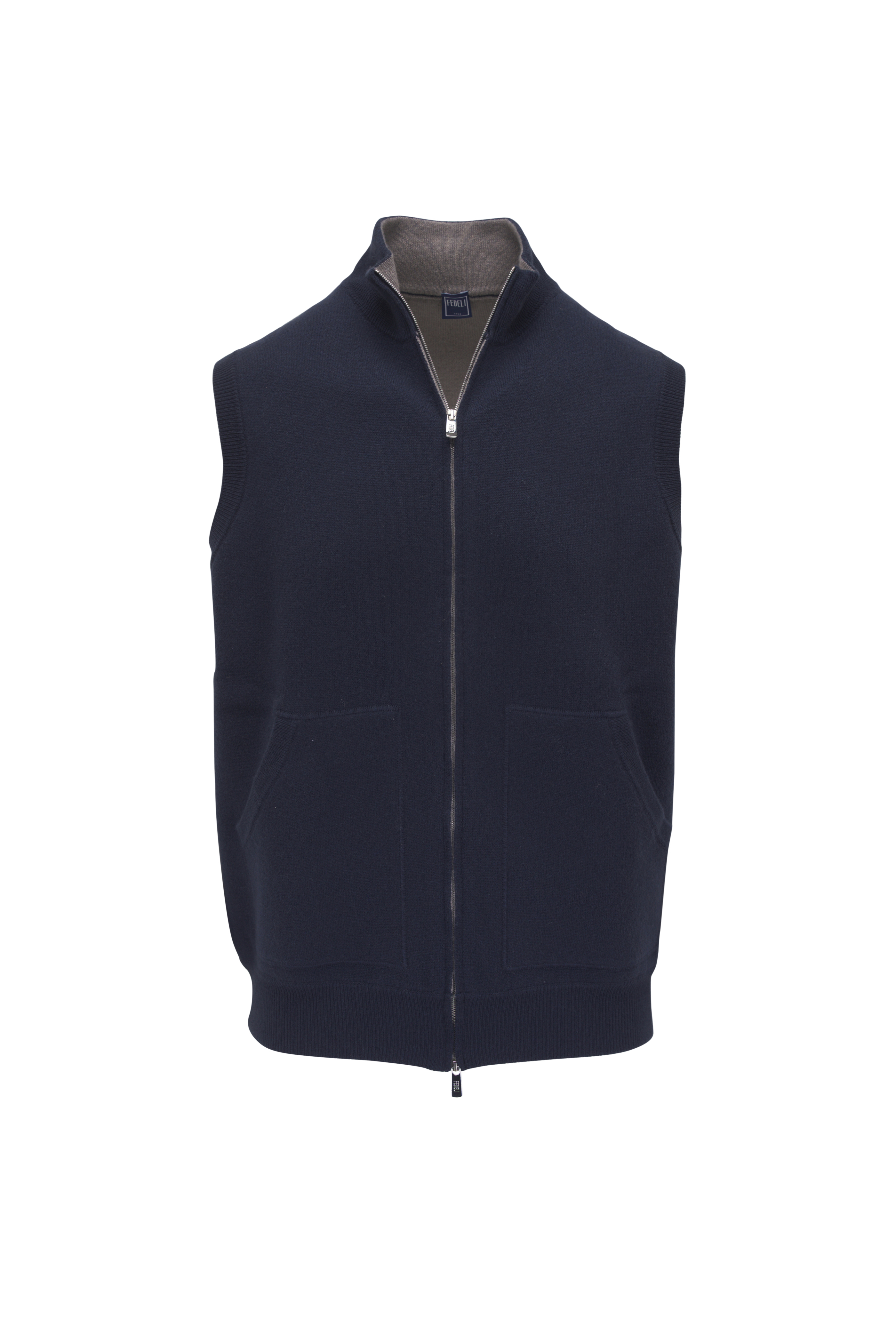 Vince - Coastal Blue Insulated Knit Vest | Mitchell Stores