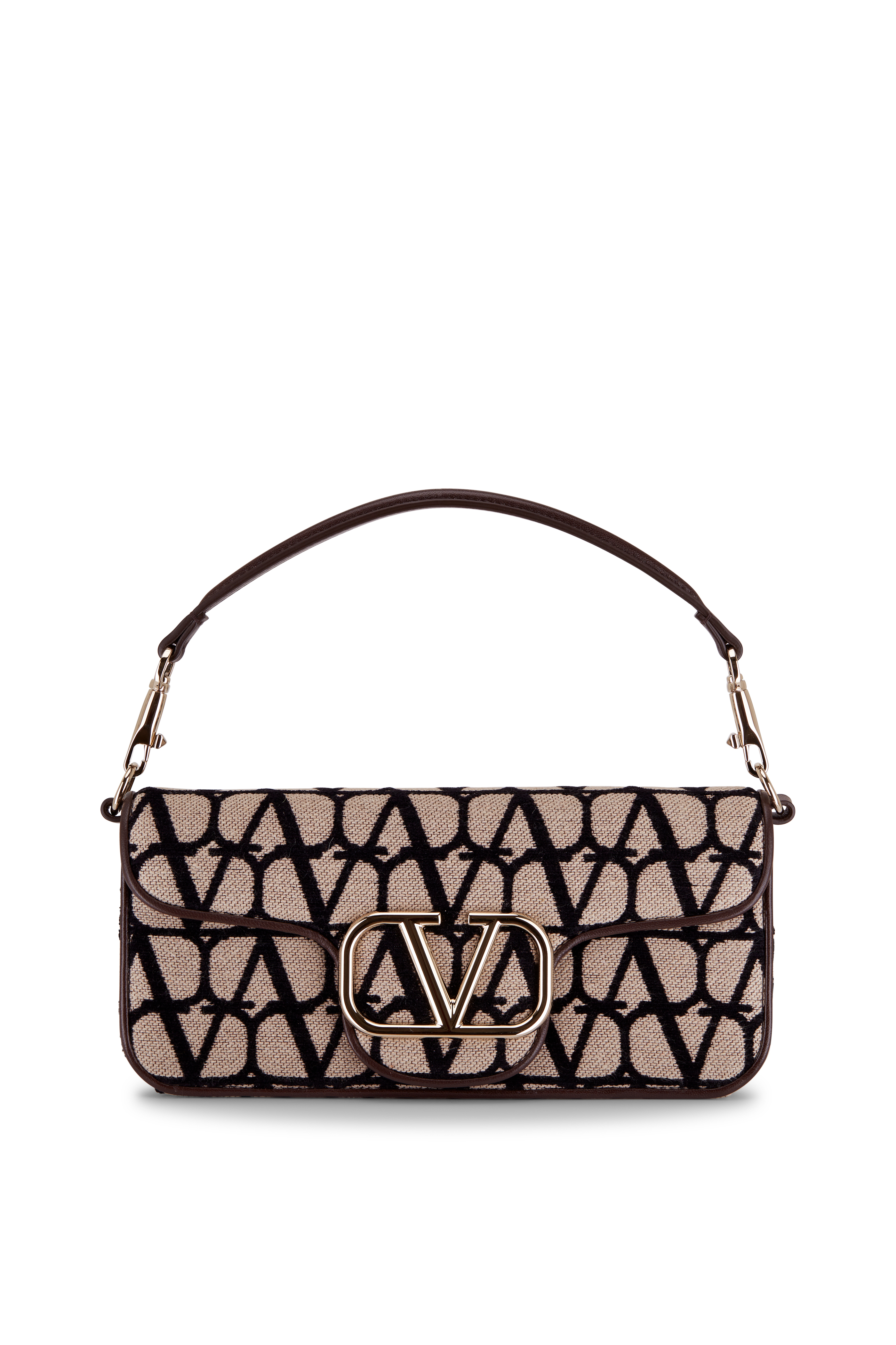 Valentino Garavani Women's Small Vsling Poudre Grain Calfskin Handbag | by Mitchell Stores