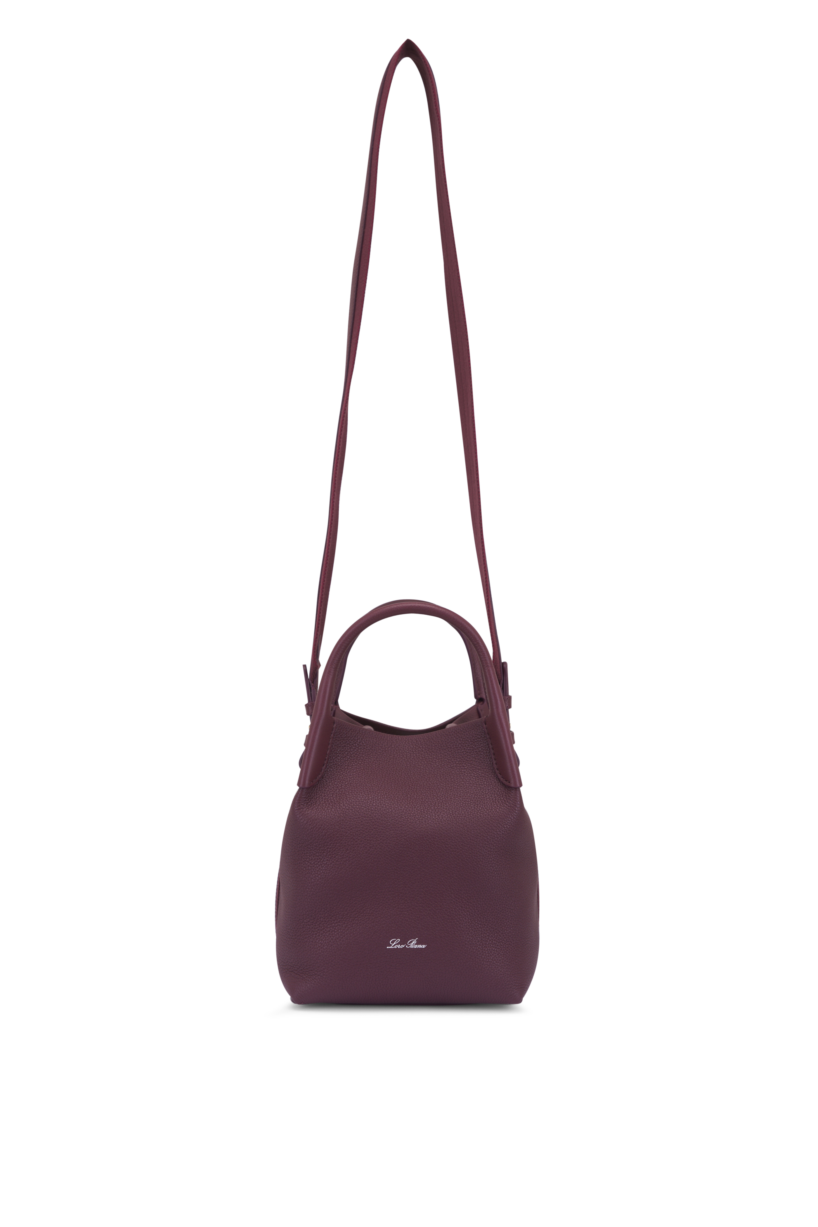 Tod's - Double T Black Leather Small Bucket Crossbody Bag