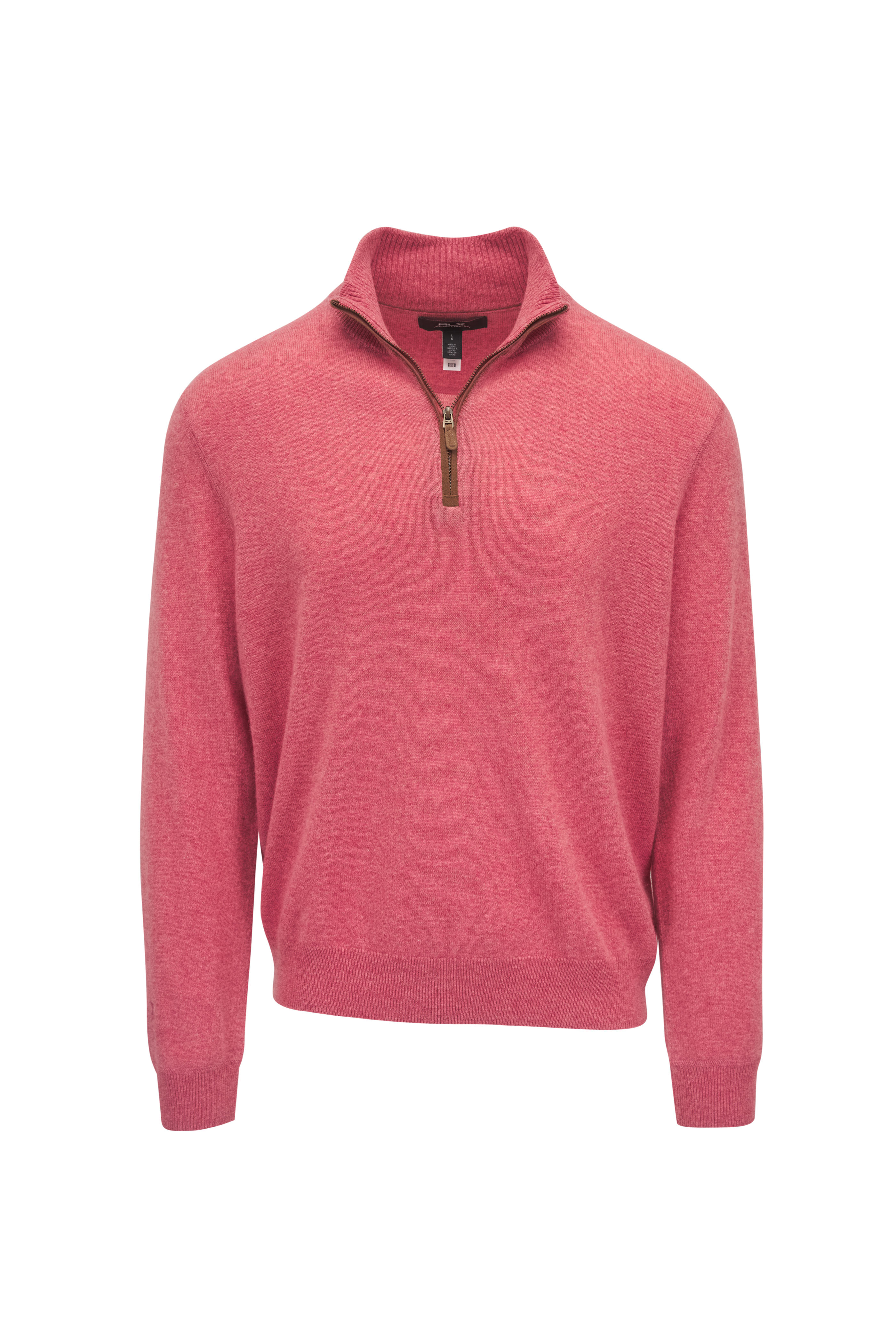 Maison Margiela - Bordeaux Elbow Patch Crewneck Sweater