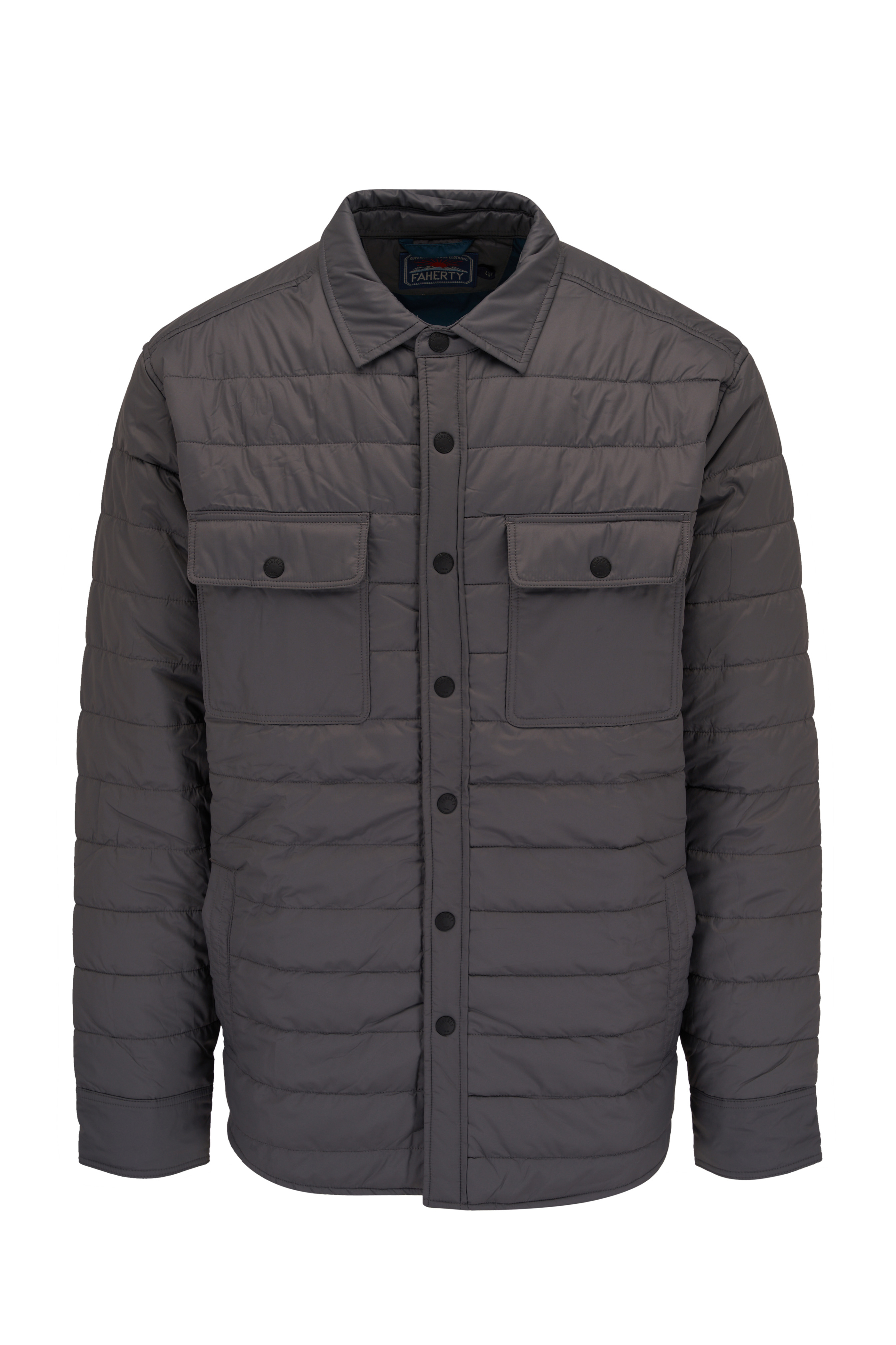 Faherty Brand - Teton Valley Slate Quilted Jacket