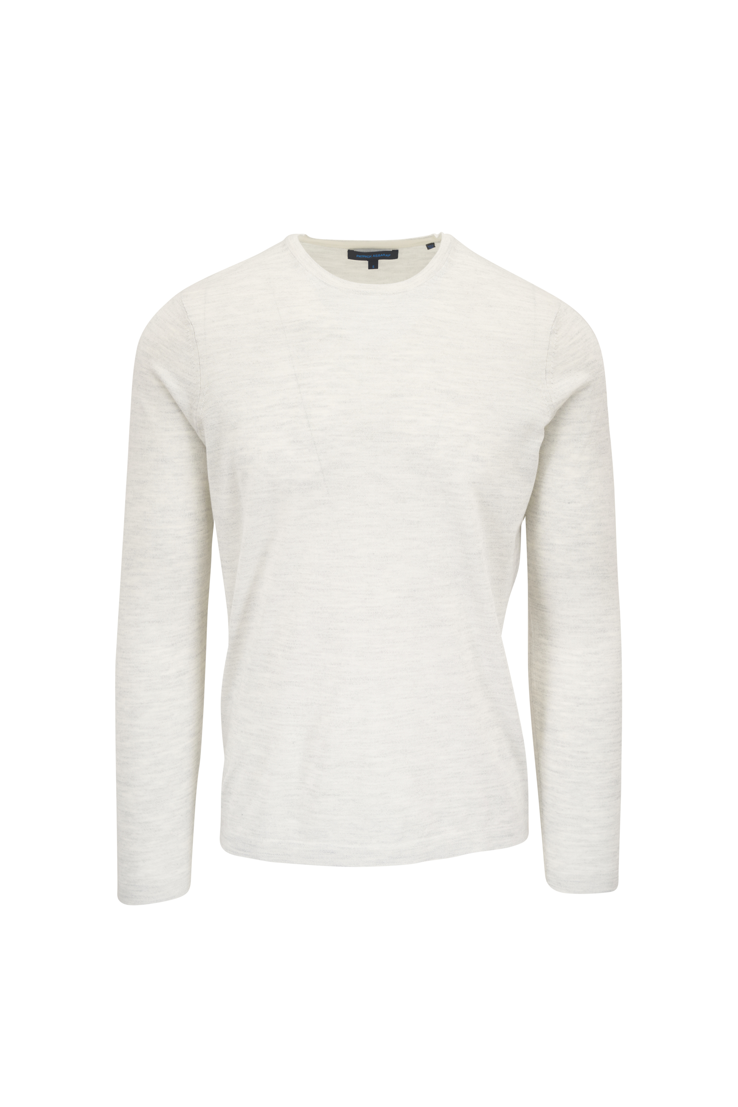Zegna - Gray Cotton & Silk Polo | Mitchell Stores