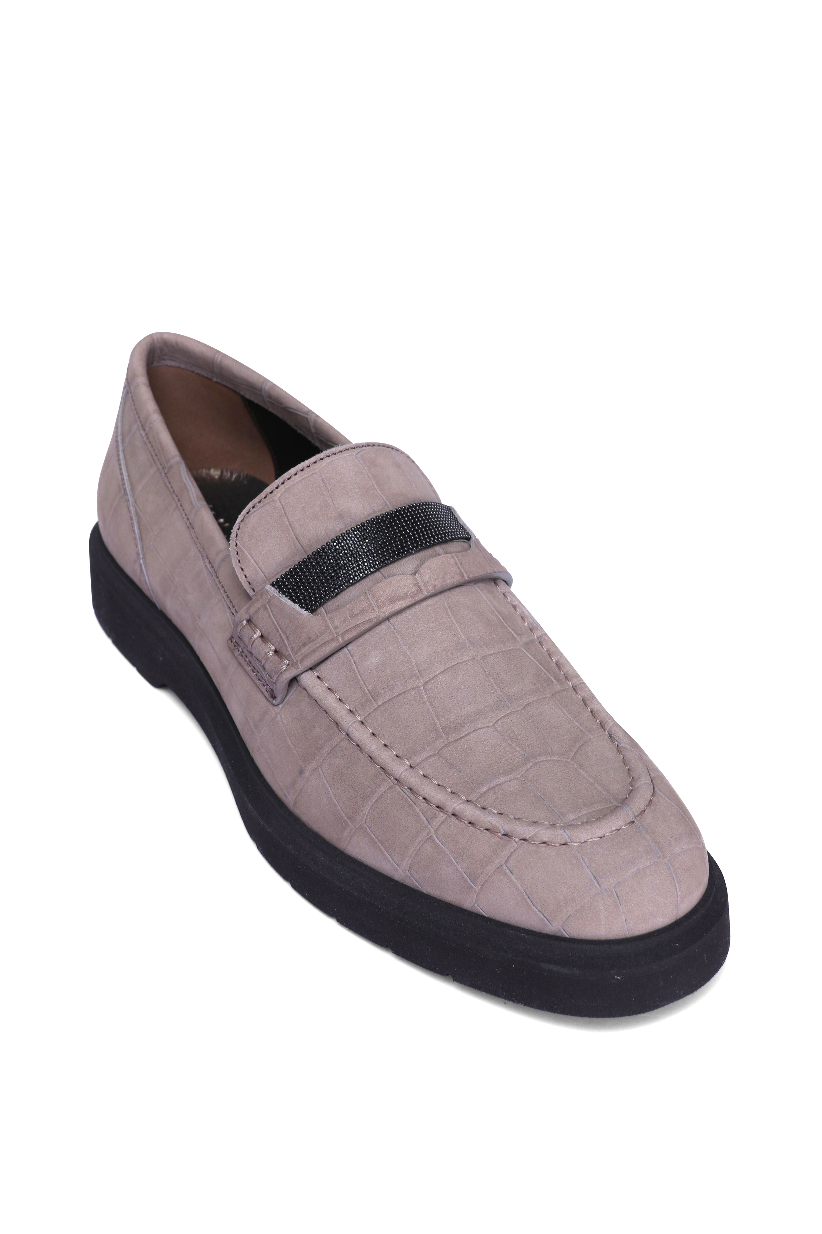 【The Row】 Mensy Loafer NAVY The Row Women's' Mensy Loafers in Navy | LN-CC®