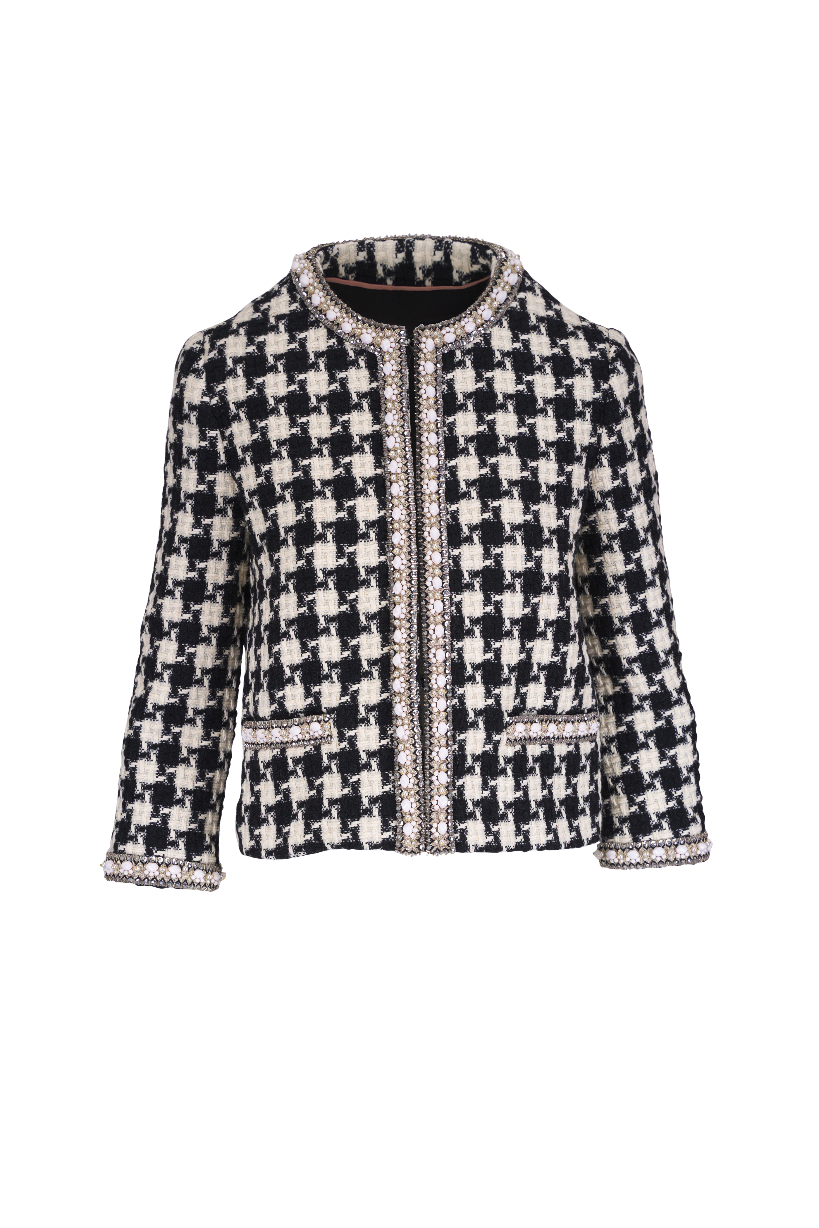 VALENTINO ノーカラージャケット ピンク 4602624L0027 ピンク系 VALENTINO(ヴァレンティノ) ジャケット(レディース