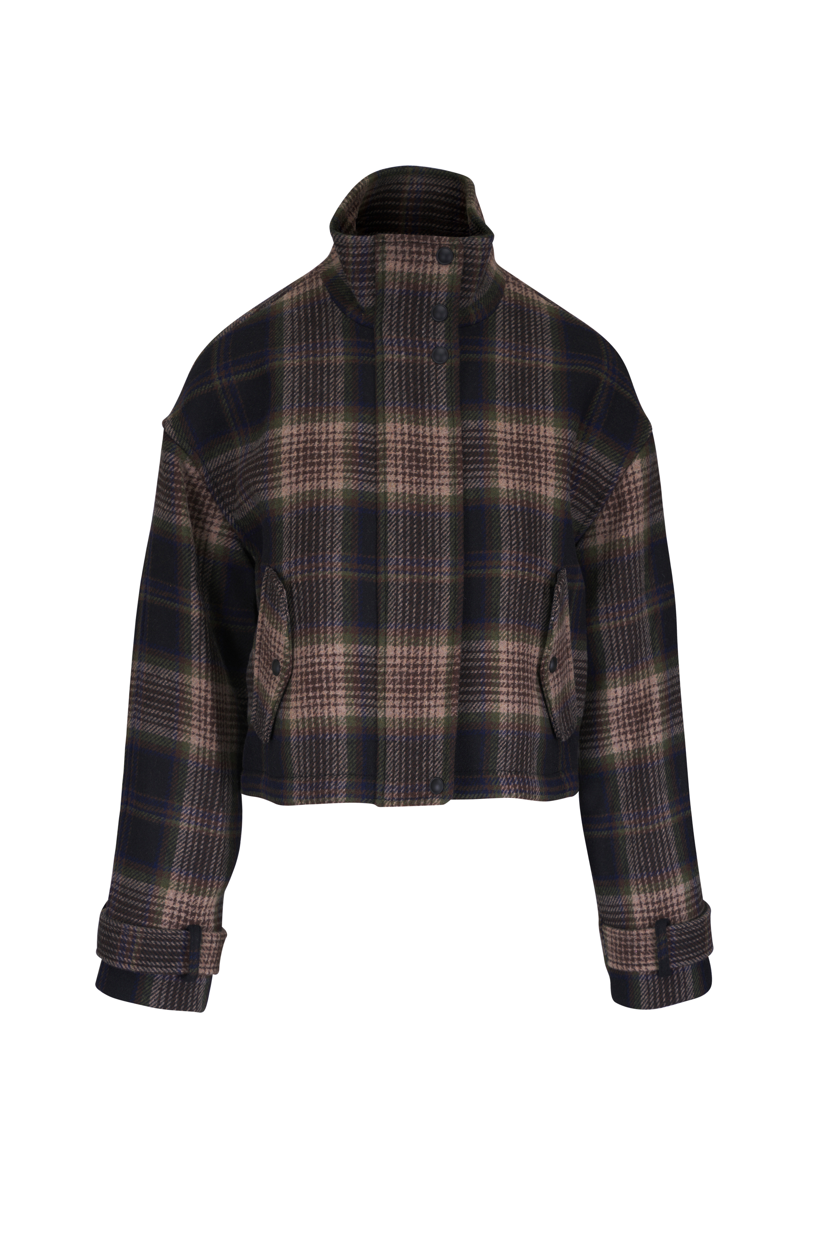 ジャケット・アウター Mertra Asymmetrical Plaid Jacket MERTRA ASYMMETRICAL PLAID JACKETS SET | Latest Collection
