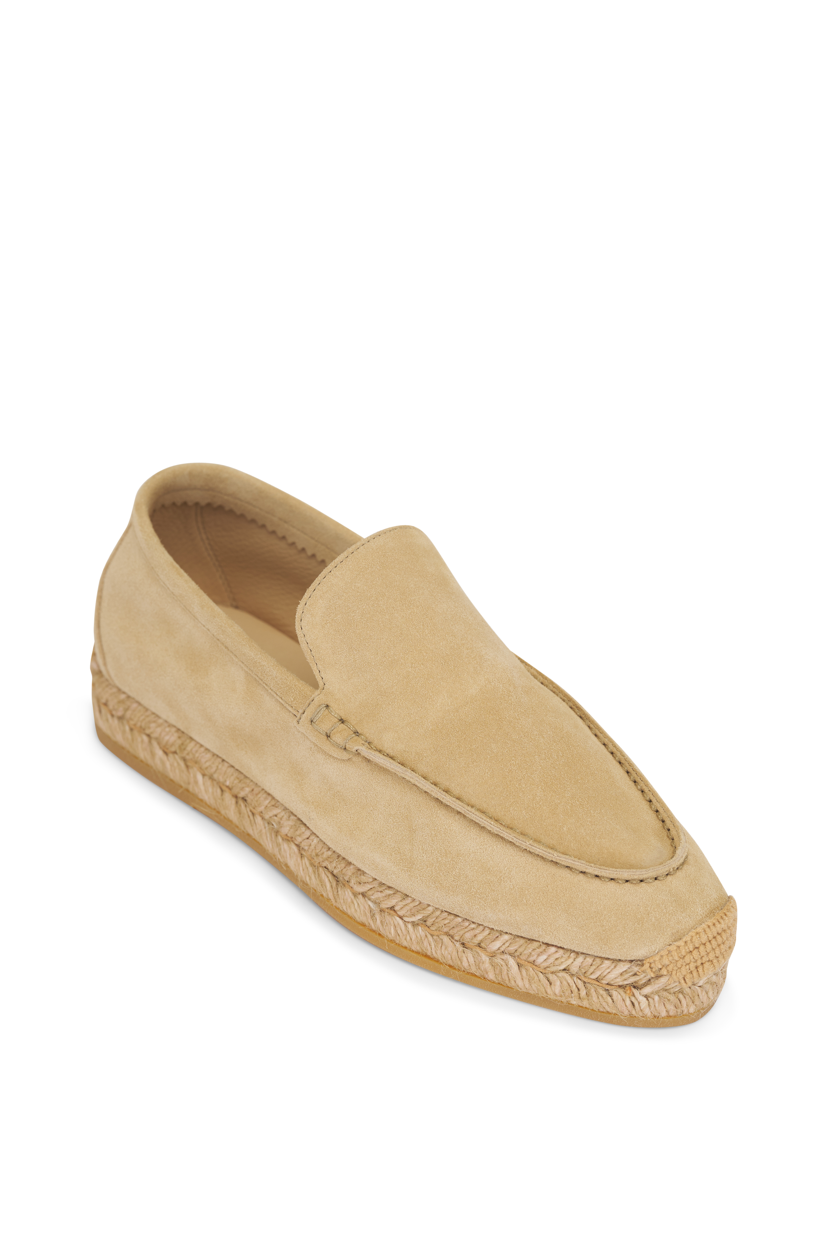 Loro Piana - Rebecca Fireplace Leather Ballerina Flat