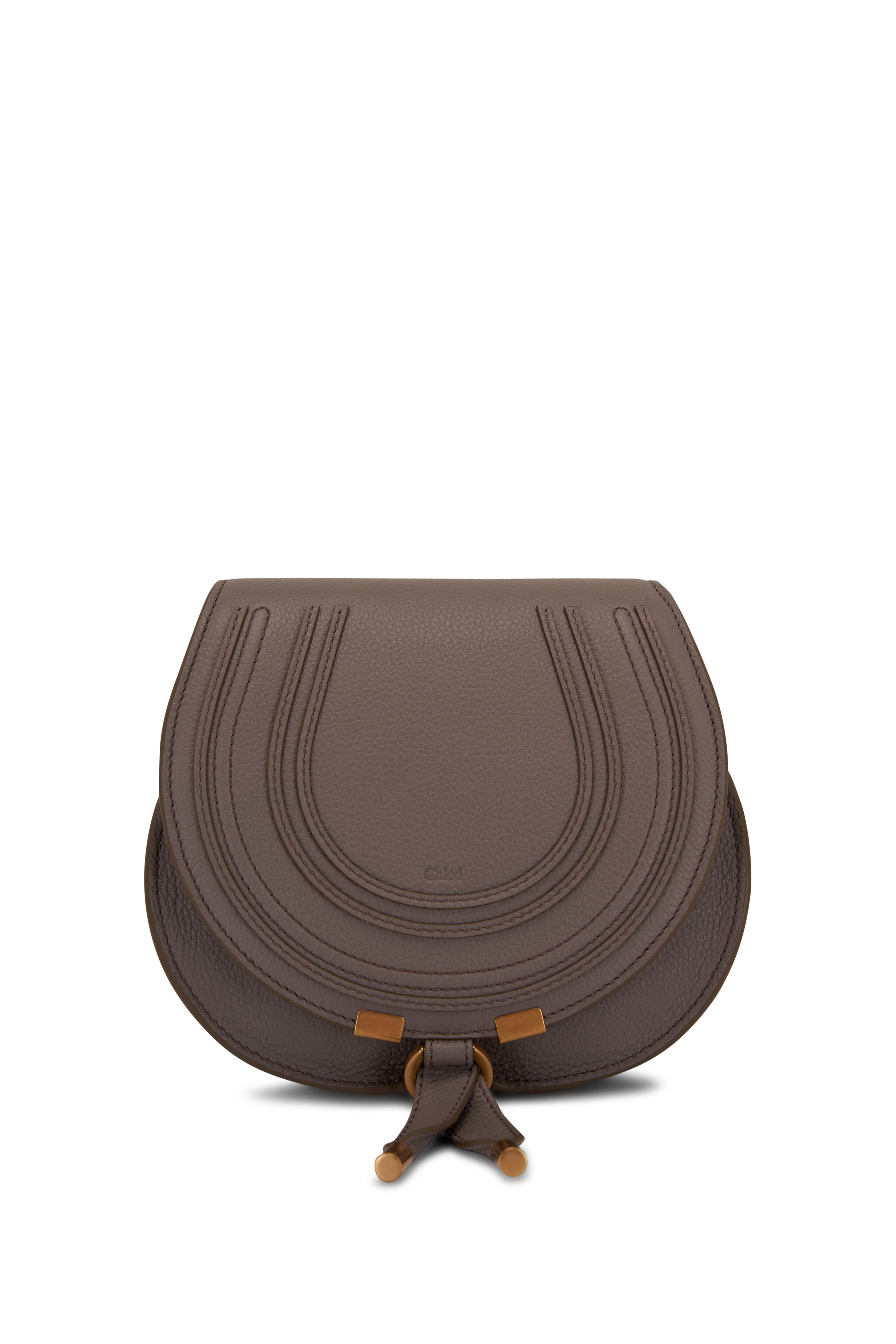 Chloé Tan Marcie Small Leather Clutch, Best Price and Reviews