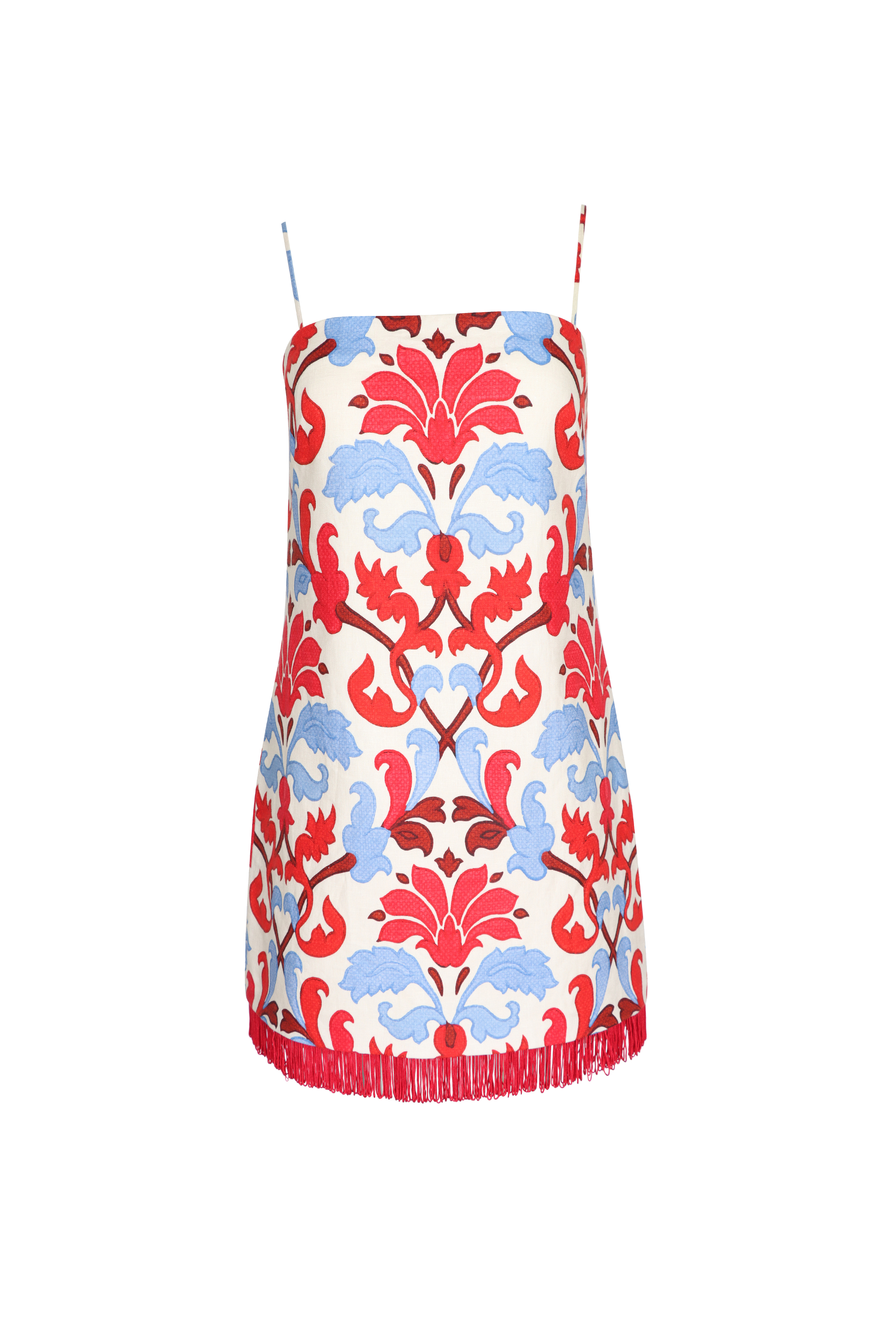 Cara Cara - Jaclyn Green & White Stripe Midi Dress