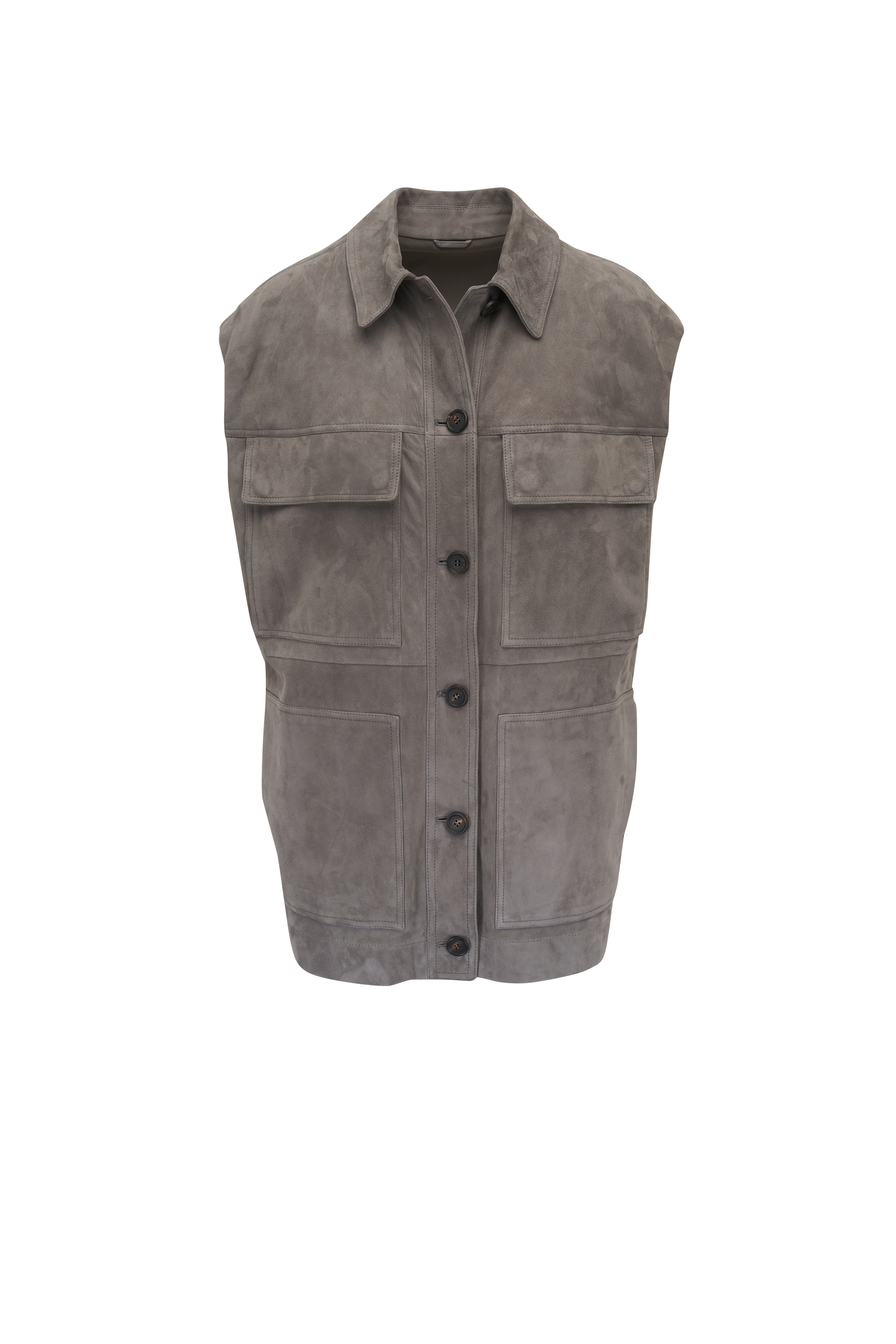 Brunello Cucinelli - Velvet Metallic Suit Jacket