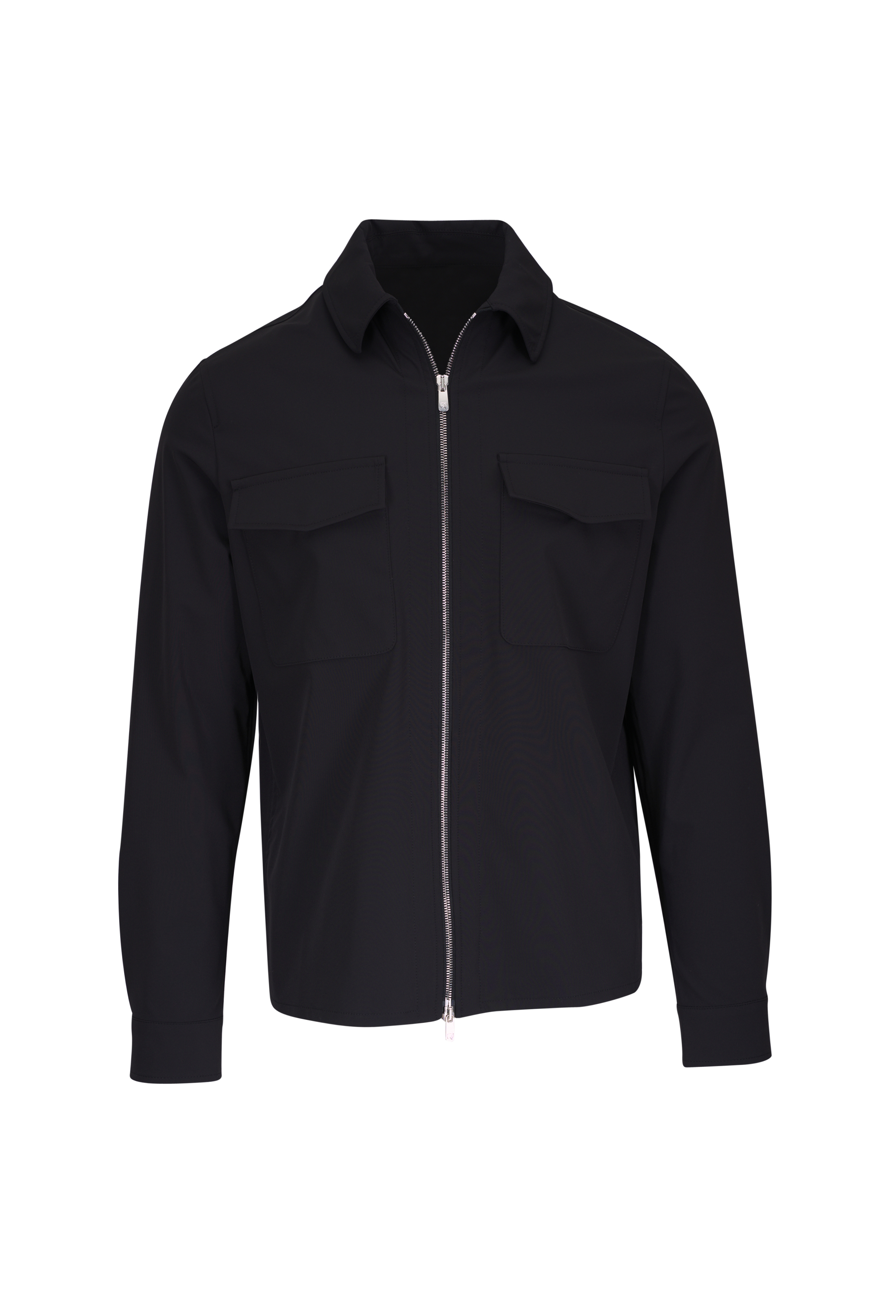 Moncler - Black Front Zip Hoodie | Mitchell Stores
