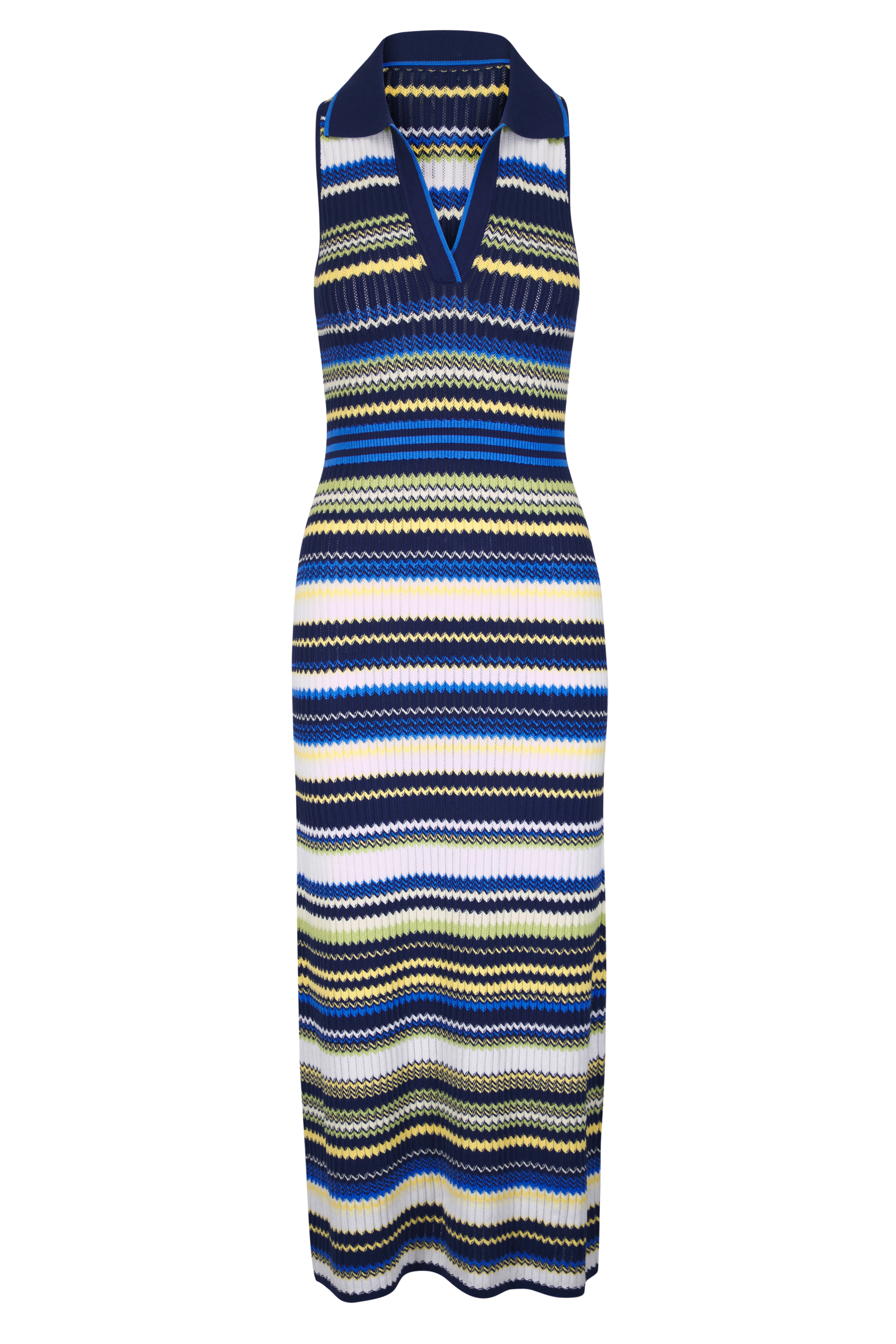 Thom Browne - Navy Blue Drawstring T-Shirt Dress