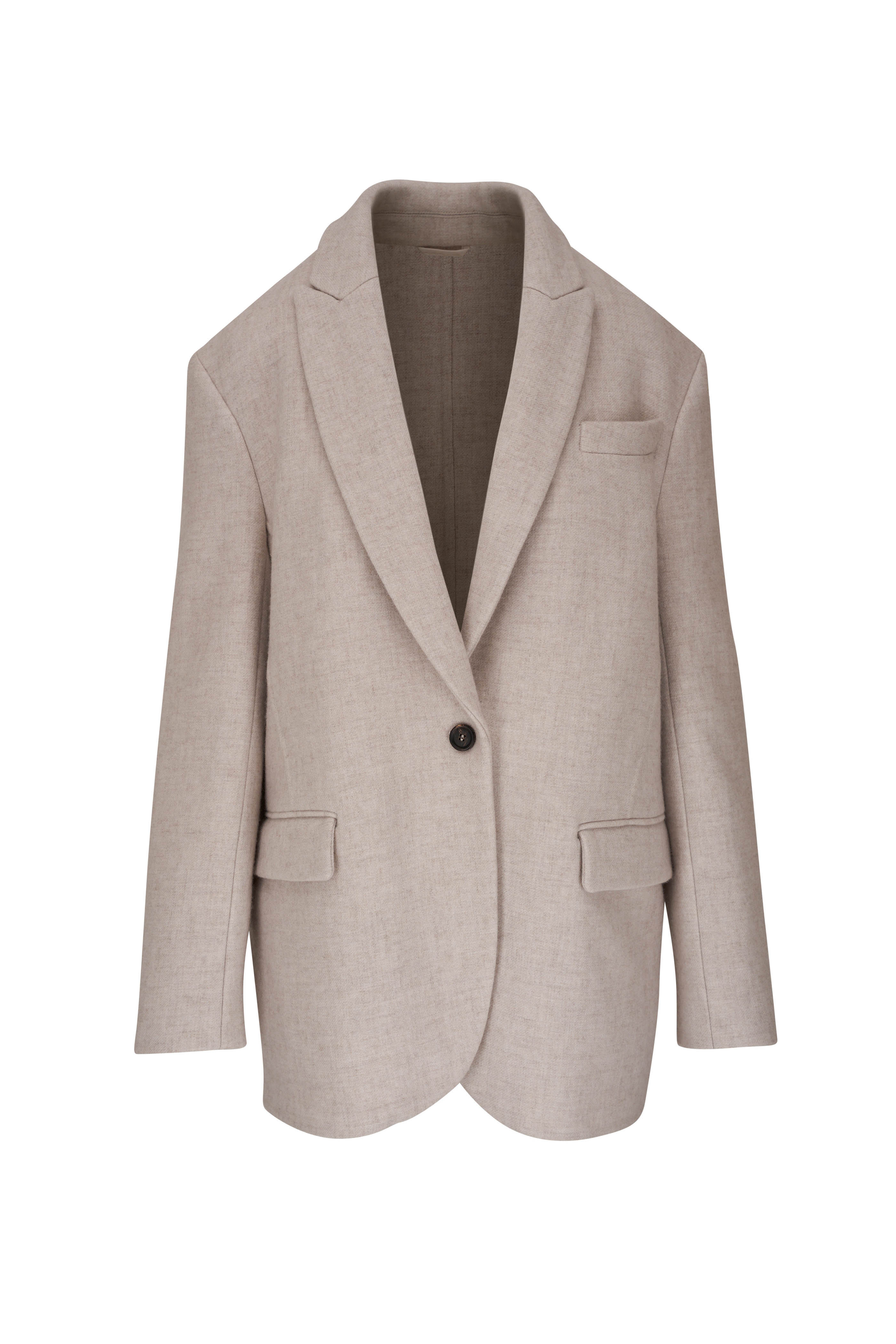Brunello Cucinelli - Velvet Metallic Suit Jacket