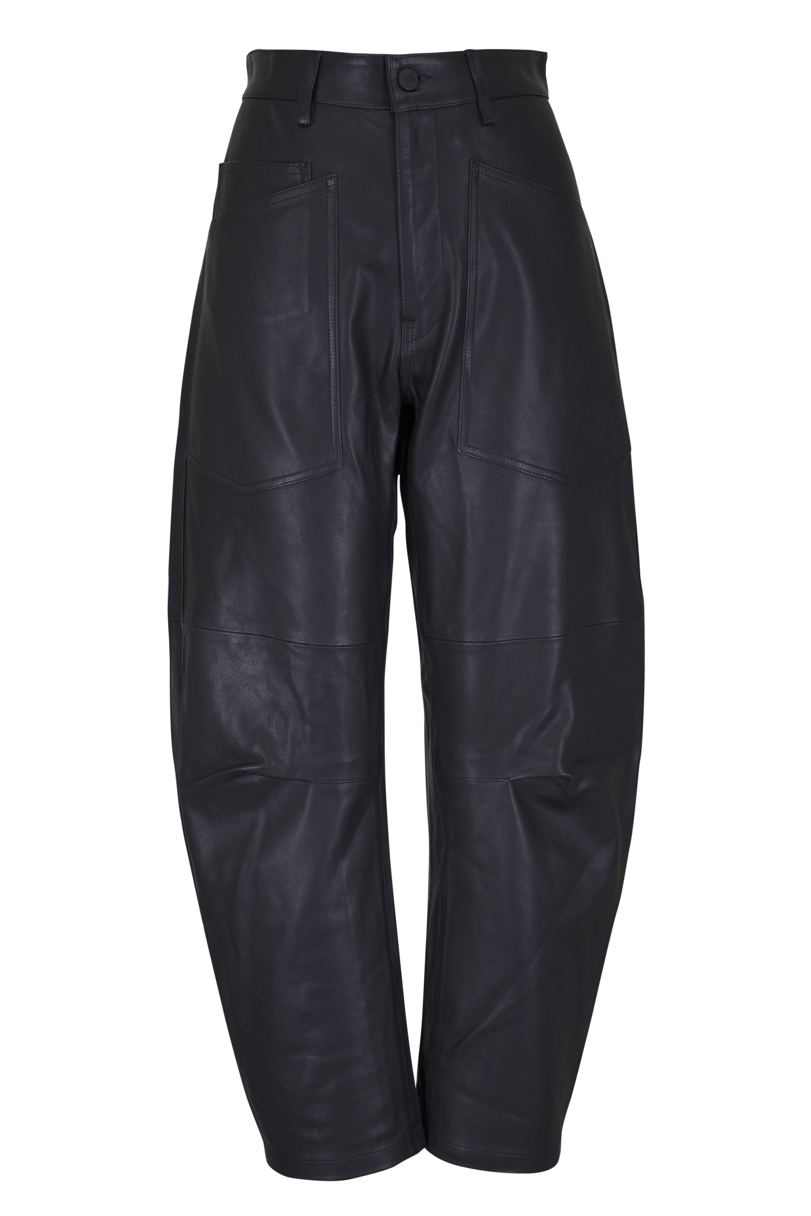 パンツ KHAITE Woman Pants Black 31564092W4092 200 Marine Pant in Black – KHAITE
