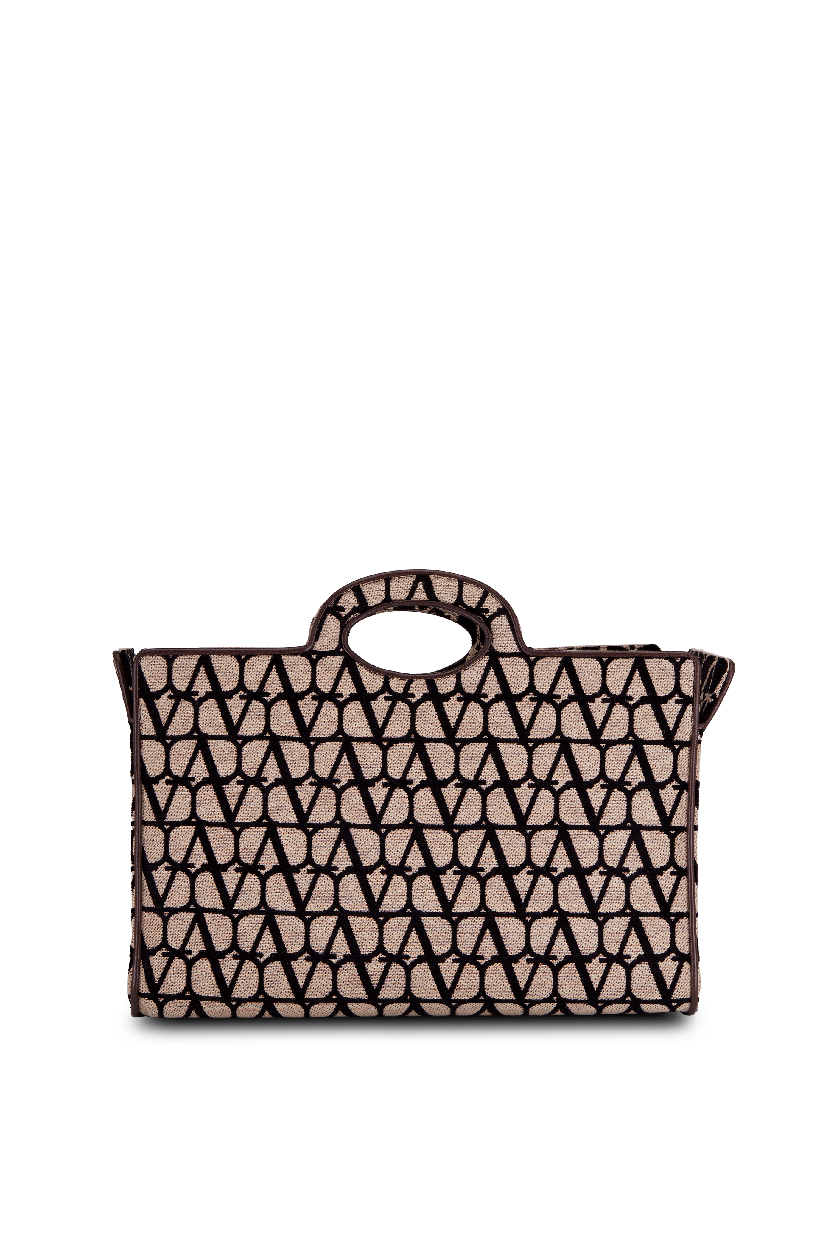 Saint Laurent Rive Gauche Logo-print Herringbone-twill Tote Bag - ShopStyle