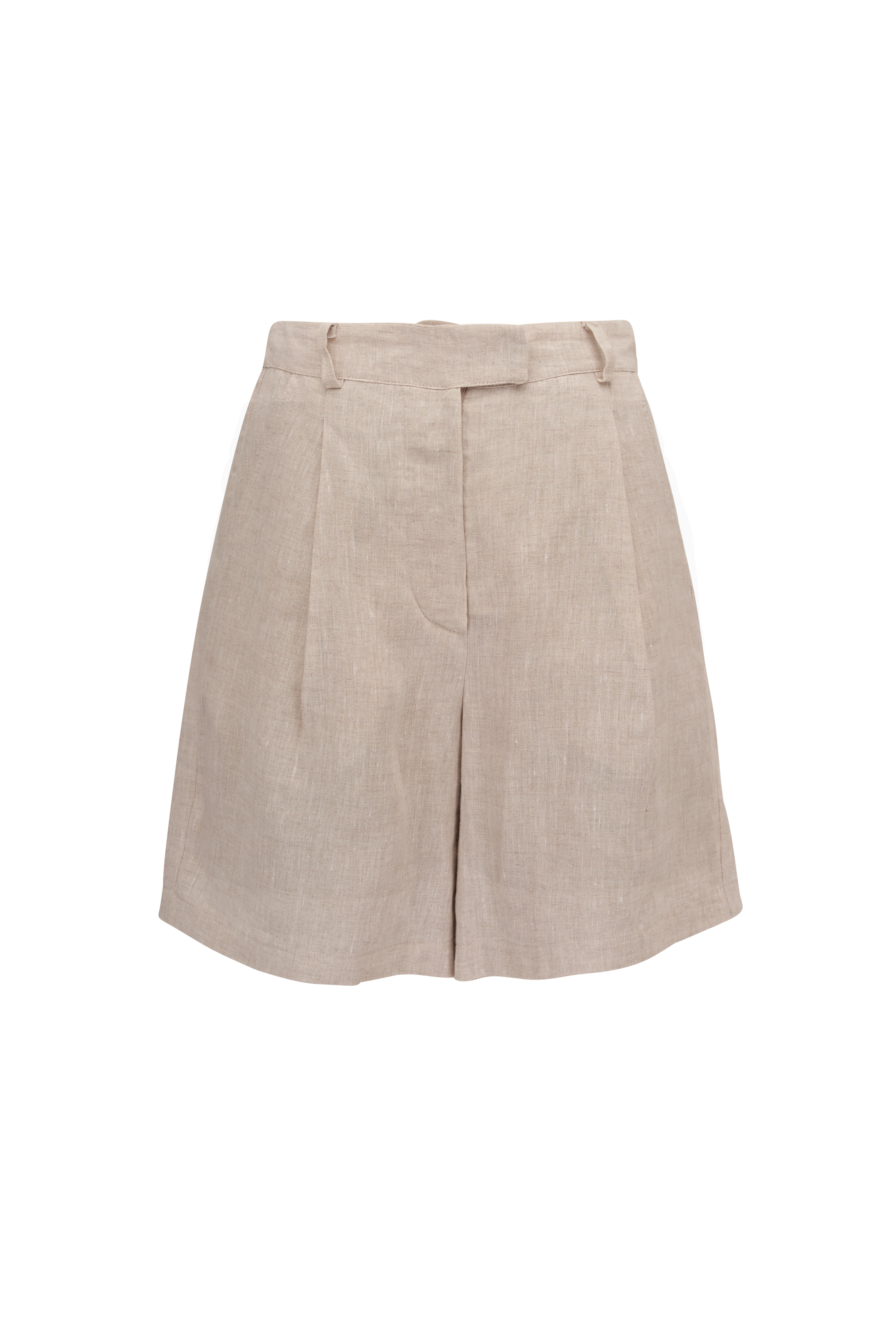 LA PERLA Size S Navy Sheer Linen / Cotton Pleated Zip Fly Shorts – Sui  Generis Designer Consignment