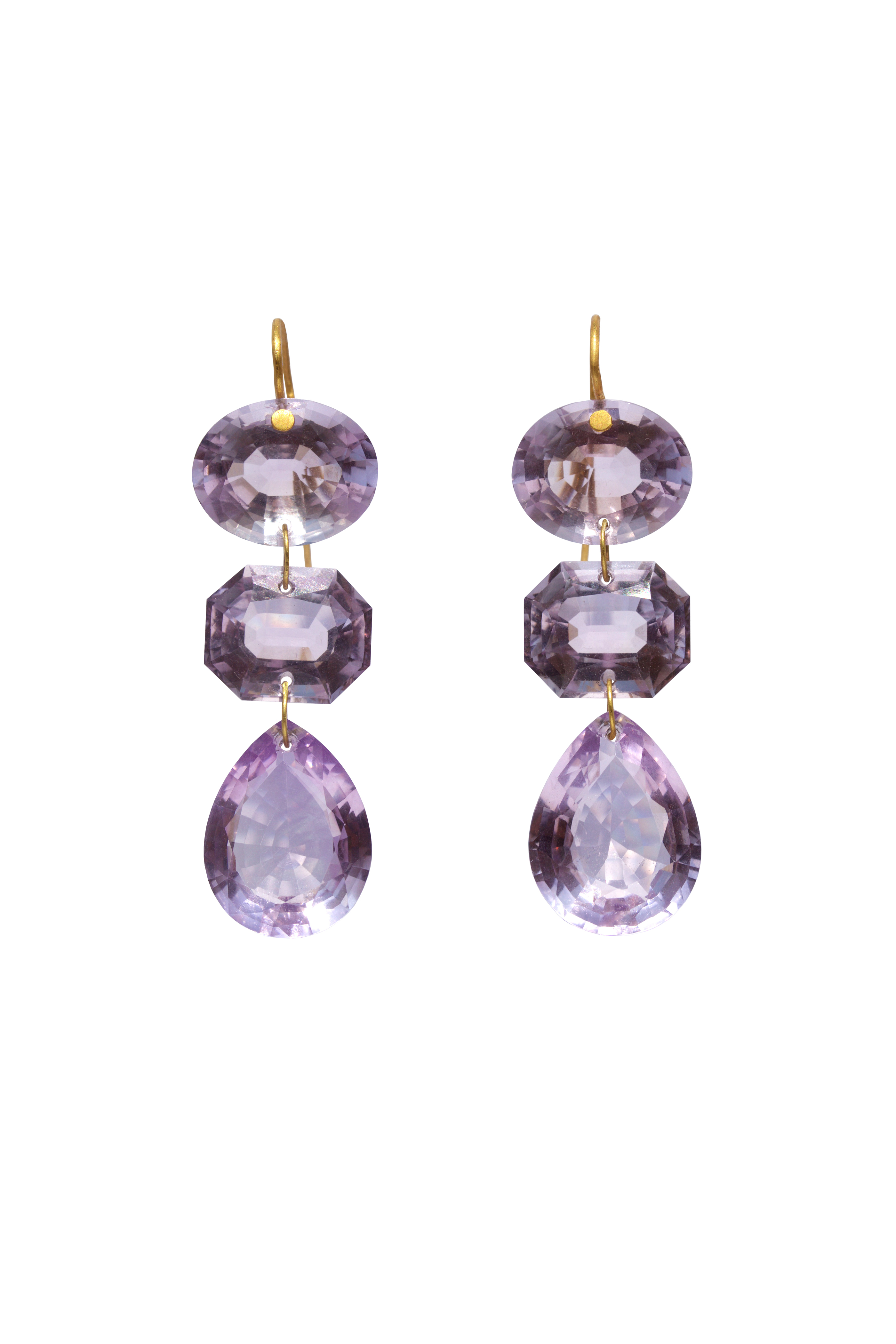 Brunello Cucinelli - Black Monili Loop Earrings | Mitchell