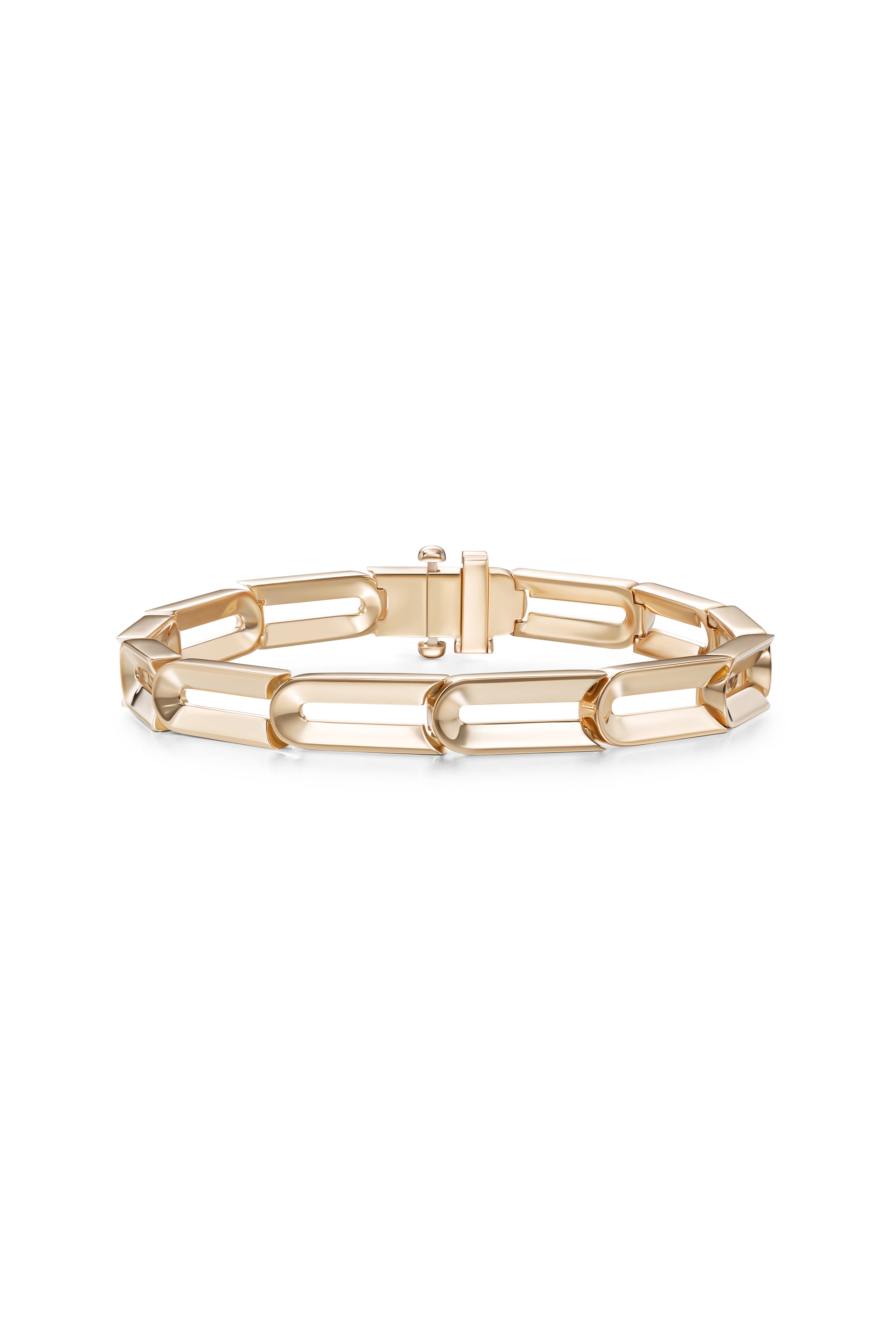 Sabbia Fine Jewelry - Small Ten Table Heart Bracelet