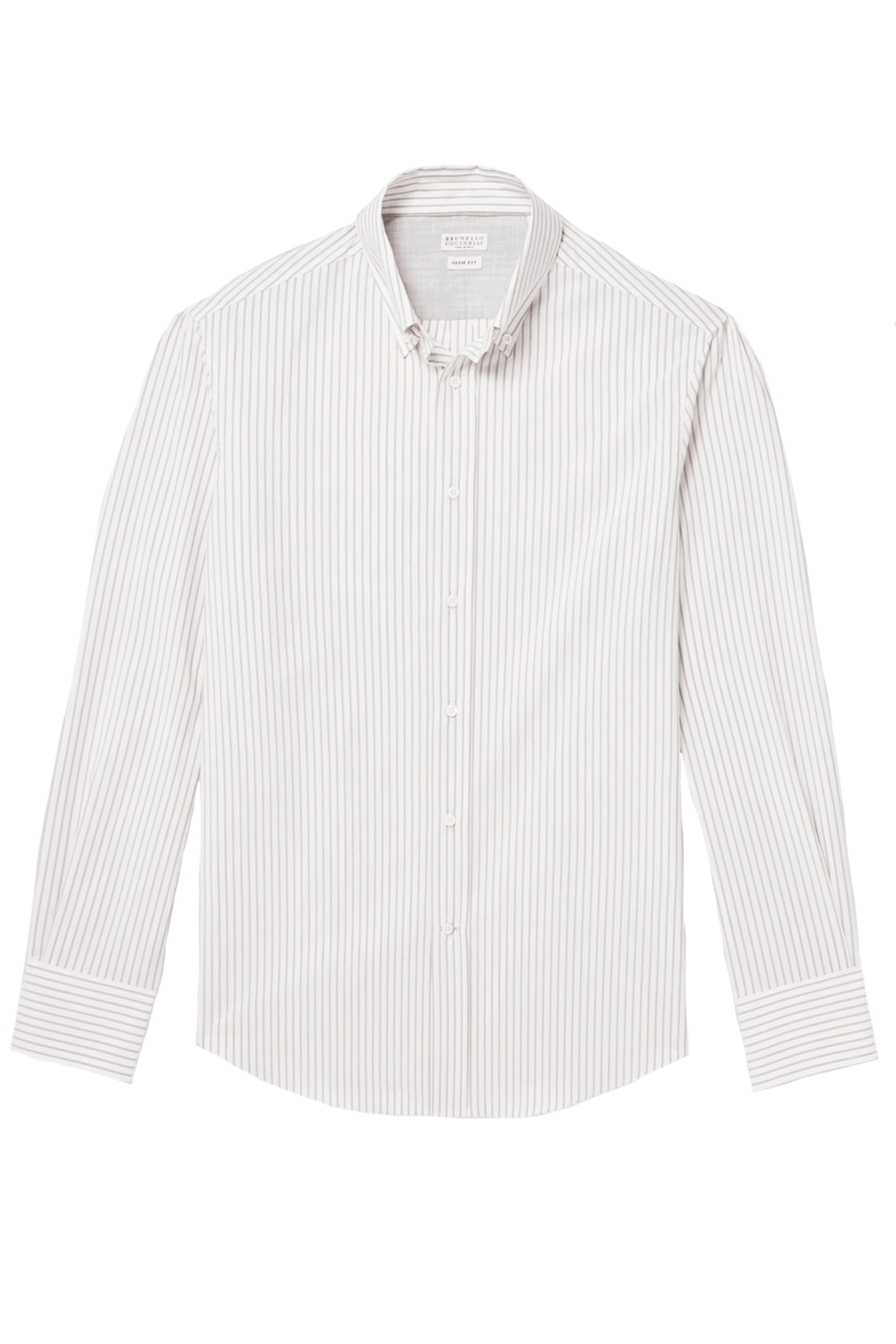 Brunello Cucinelli - Light Gray Denim Western Shirt